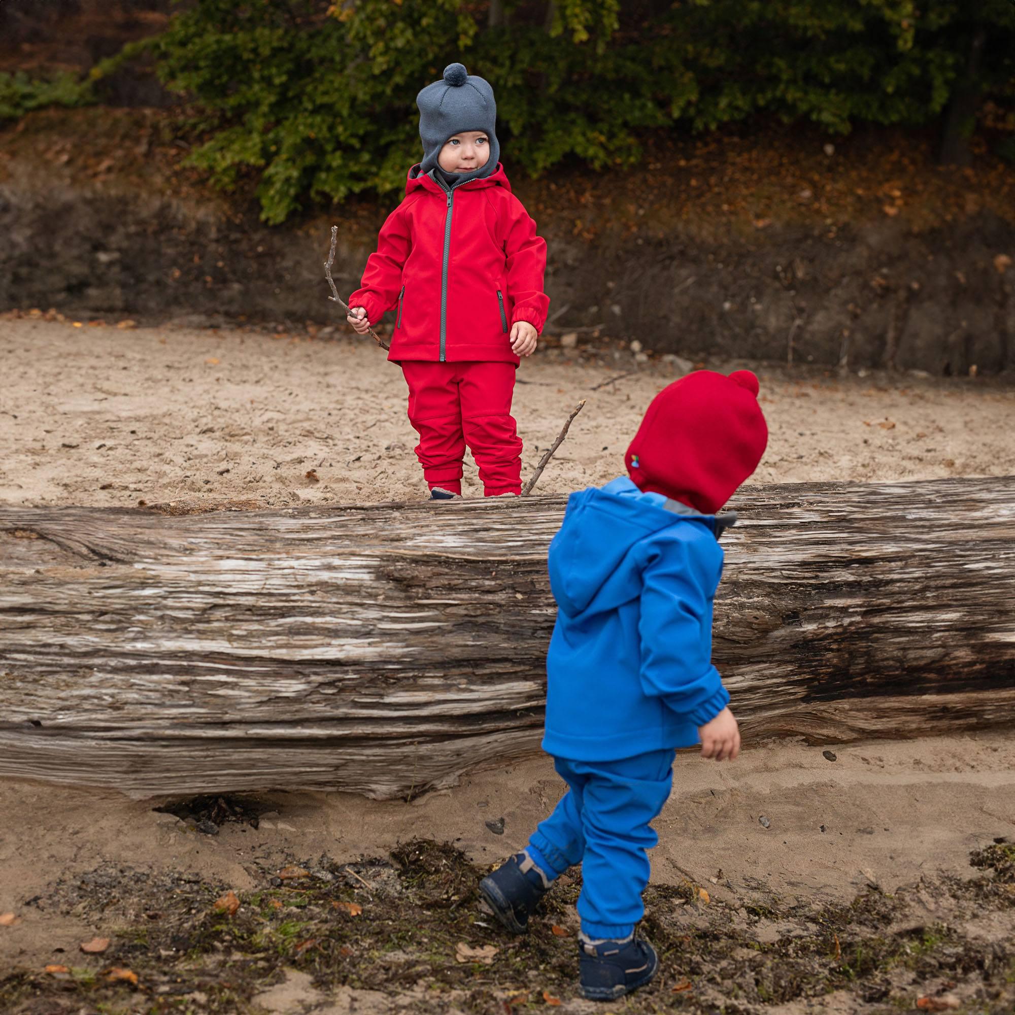 Blue softshell pants Baby