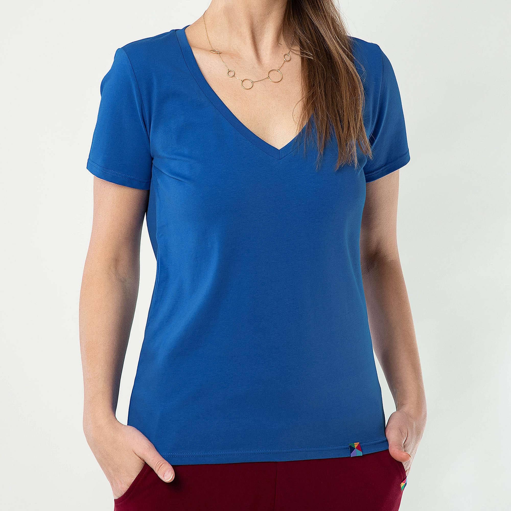 Blue T-shirt Women