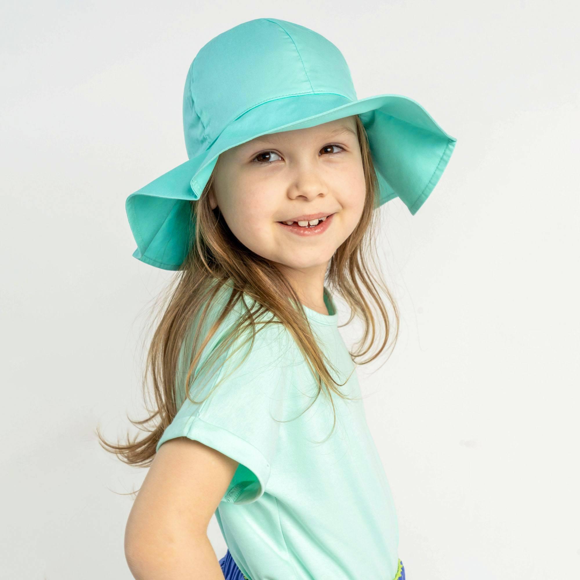 Mint brimmed hat