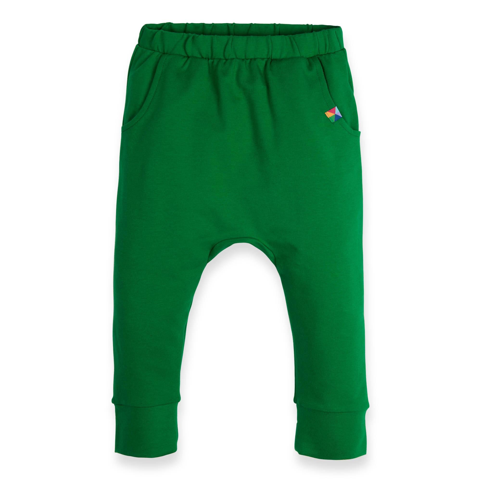 Green baggy pants