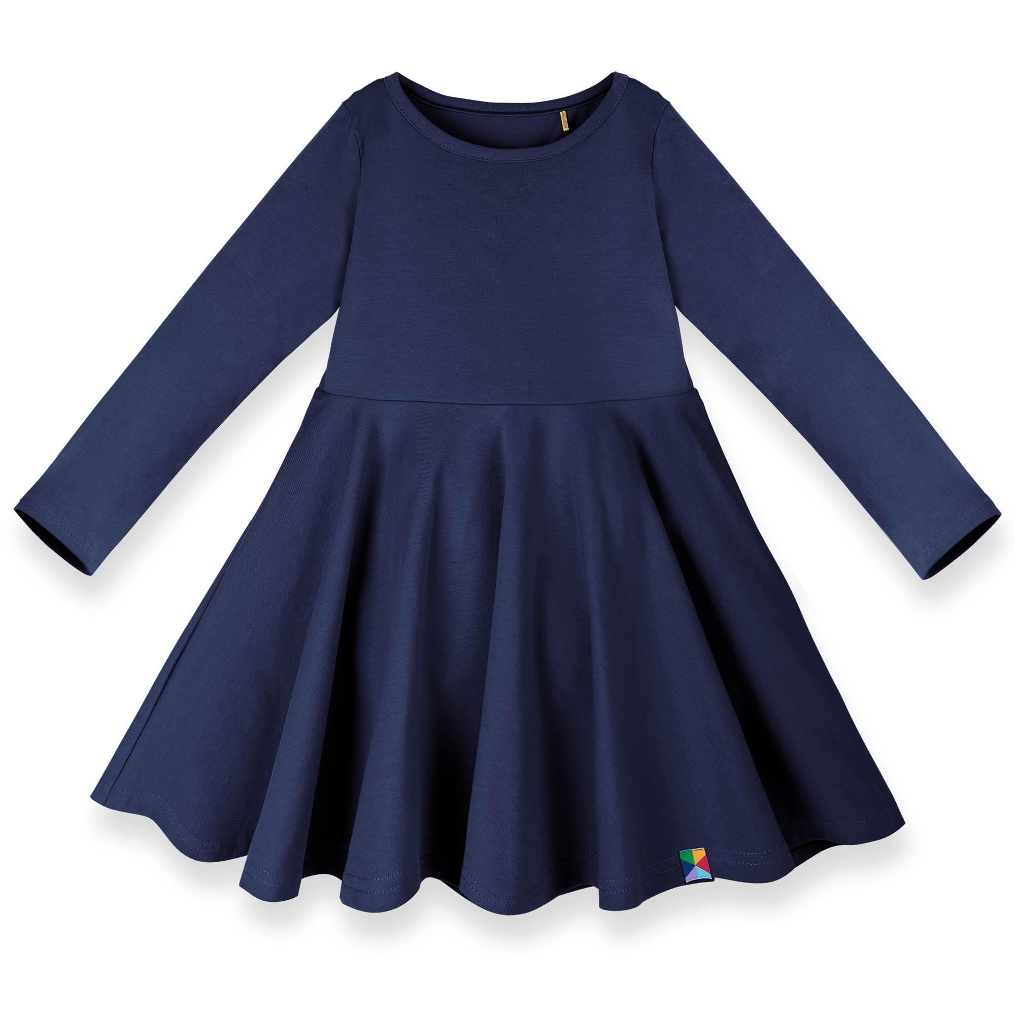 Navy blue long sleeve dress Baby