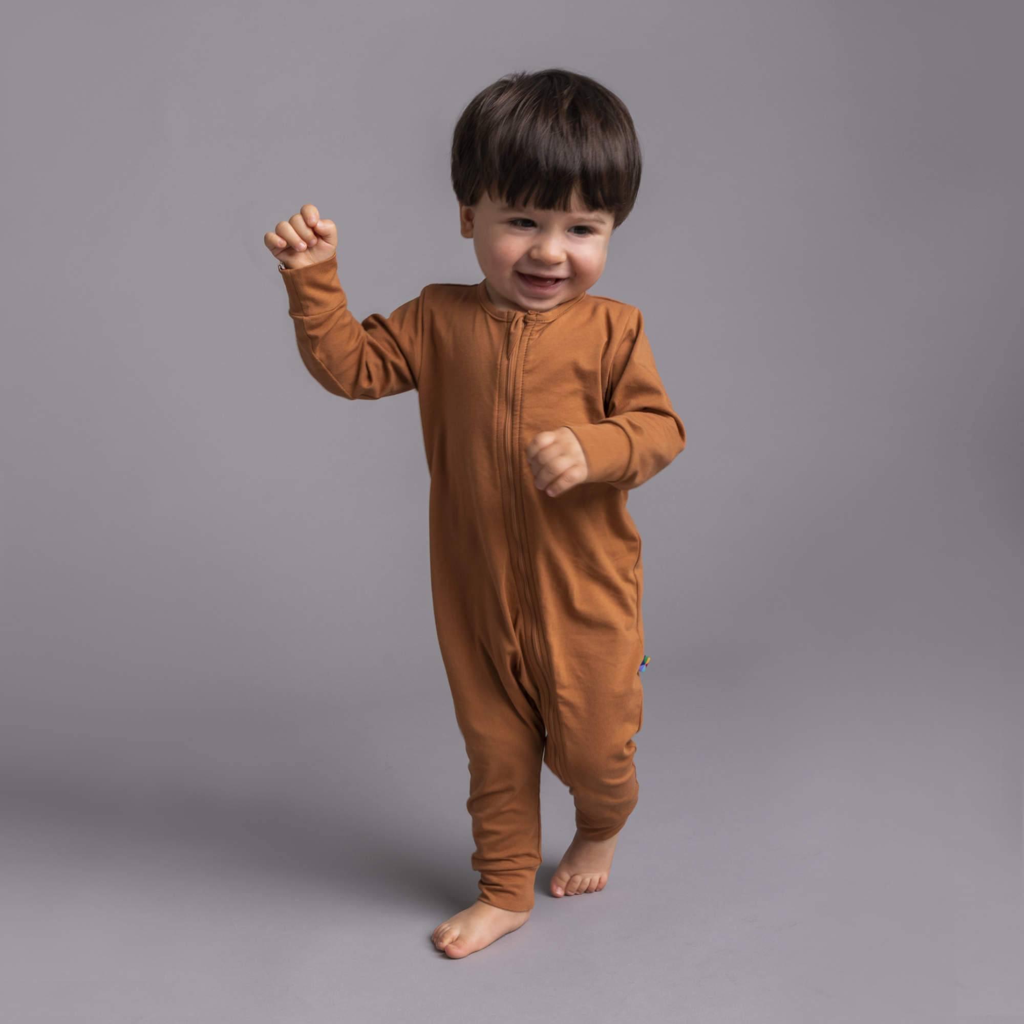 Caramel romper suit