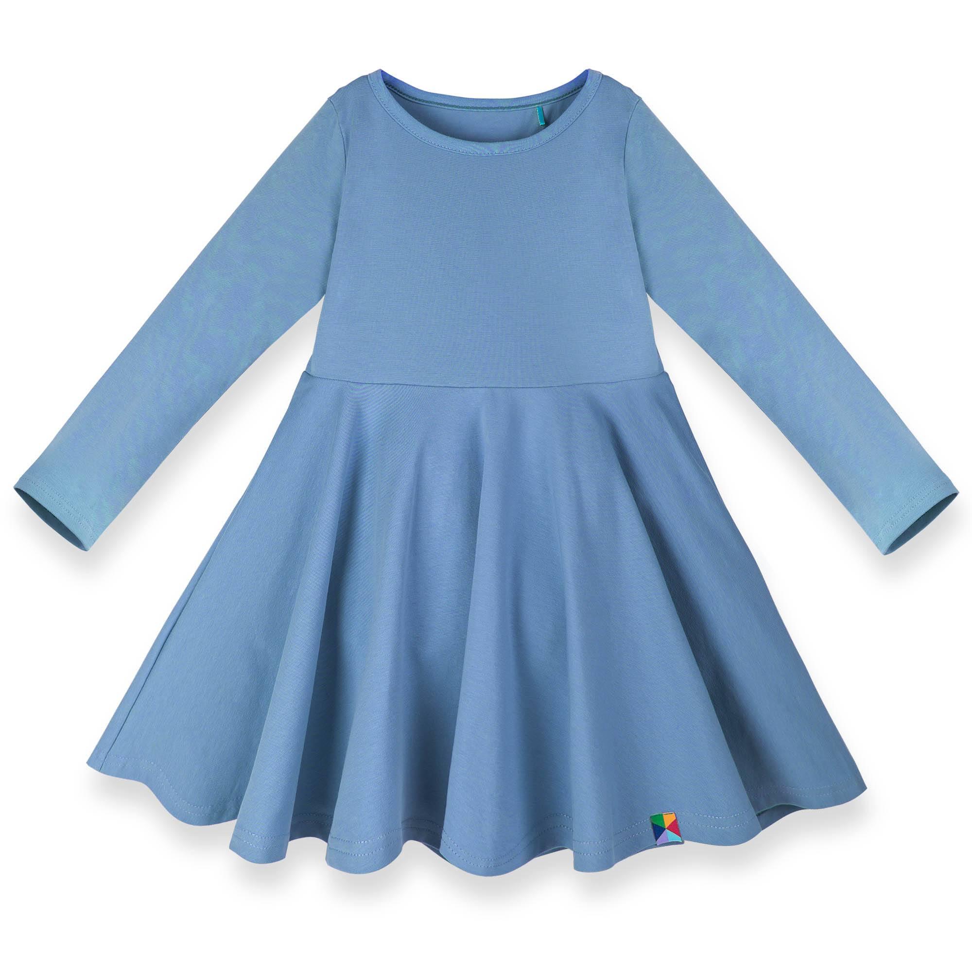 Sky blue long sleeve dress Baby