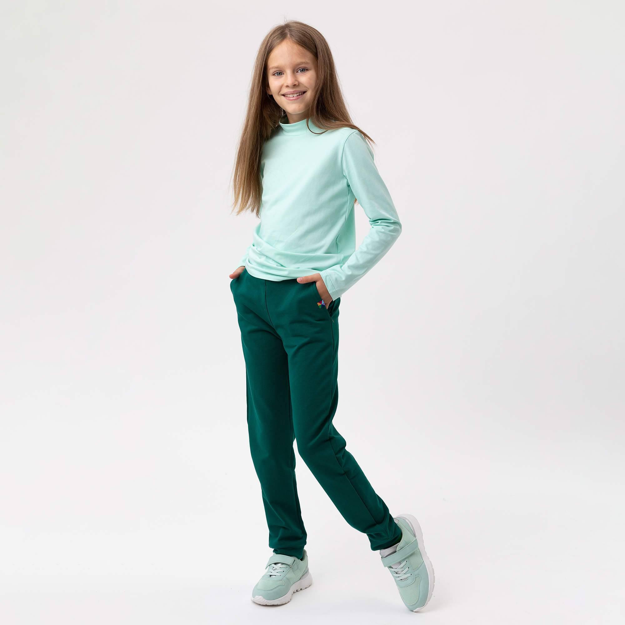 Mint turtleneck long sleeve shirt