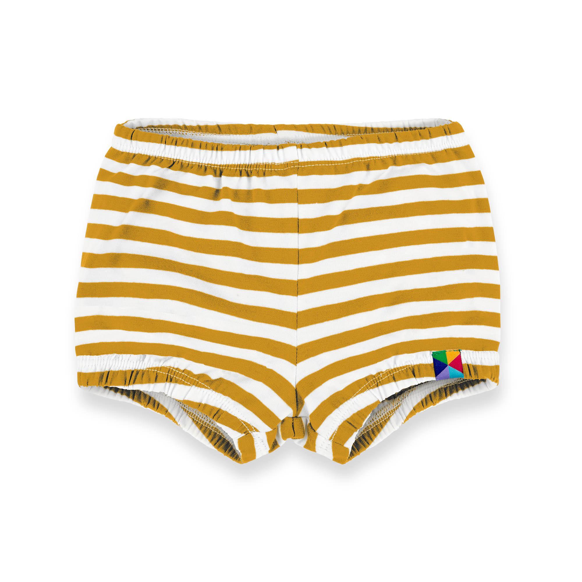 Mustard stripes bloomers