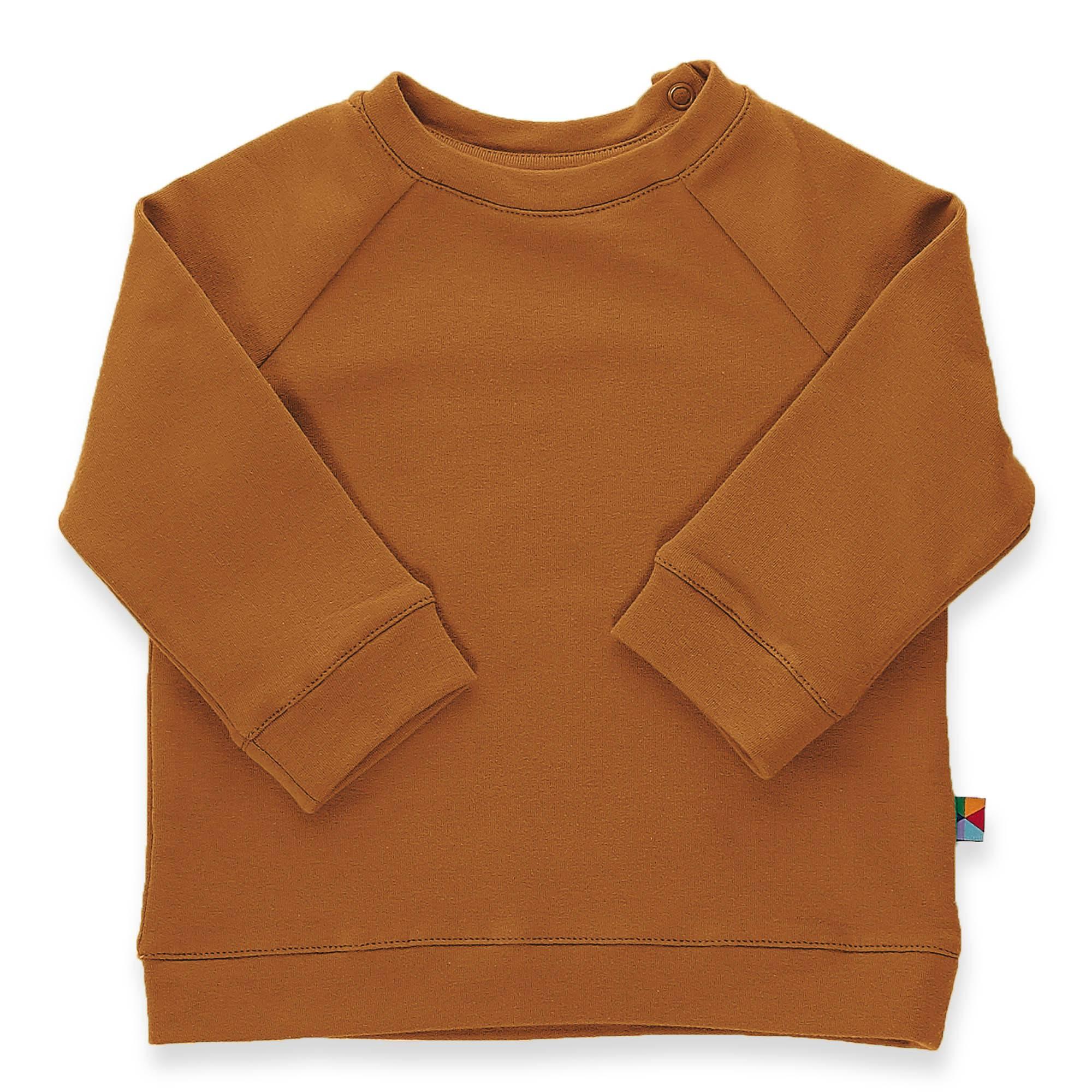 Caramel pullover sweatshirt Baby