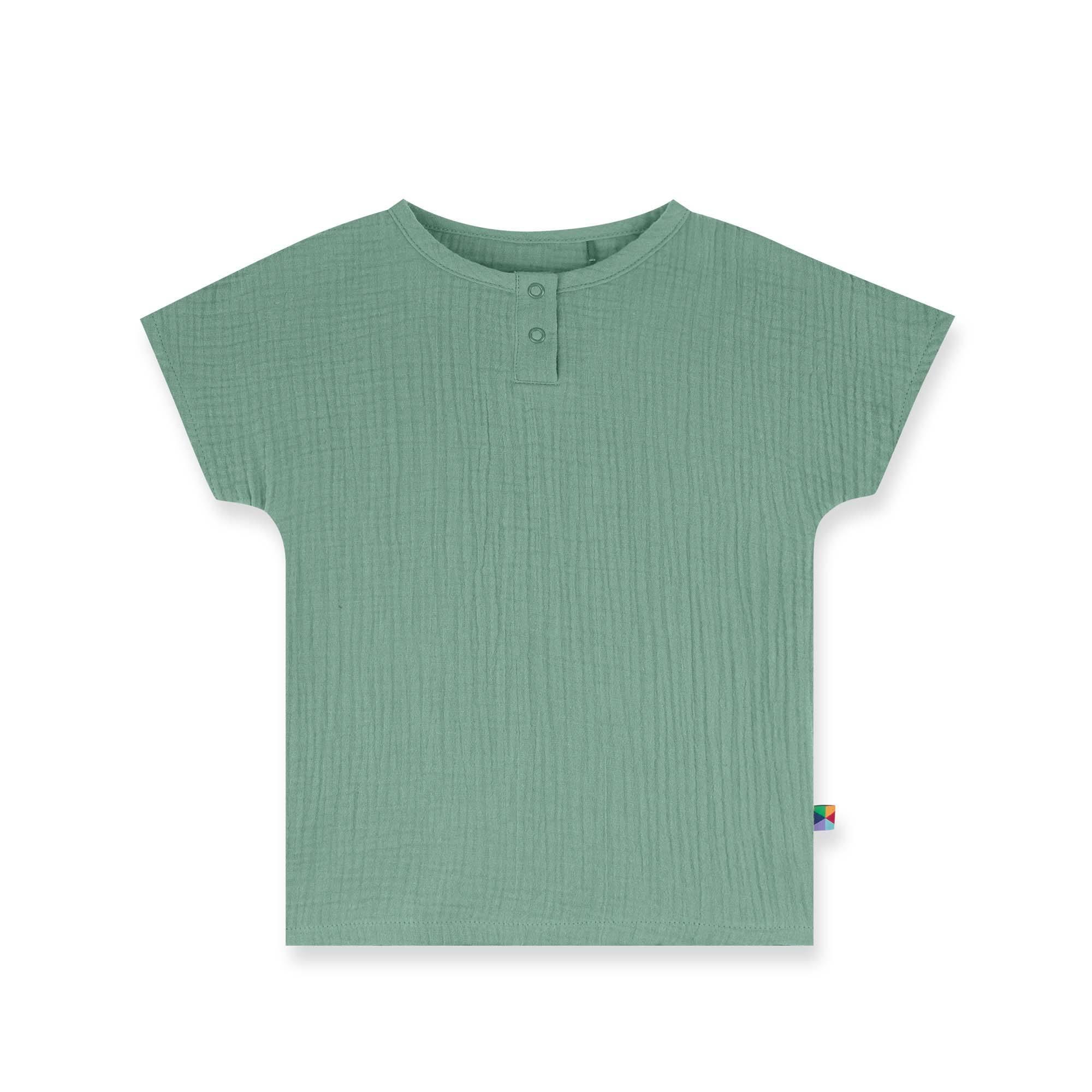 Celadon muslin shirt