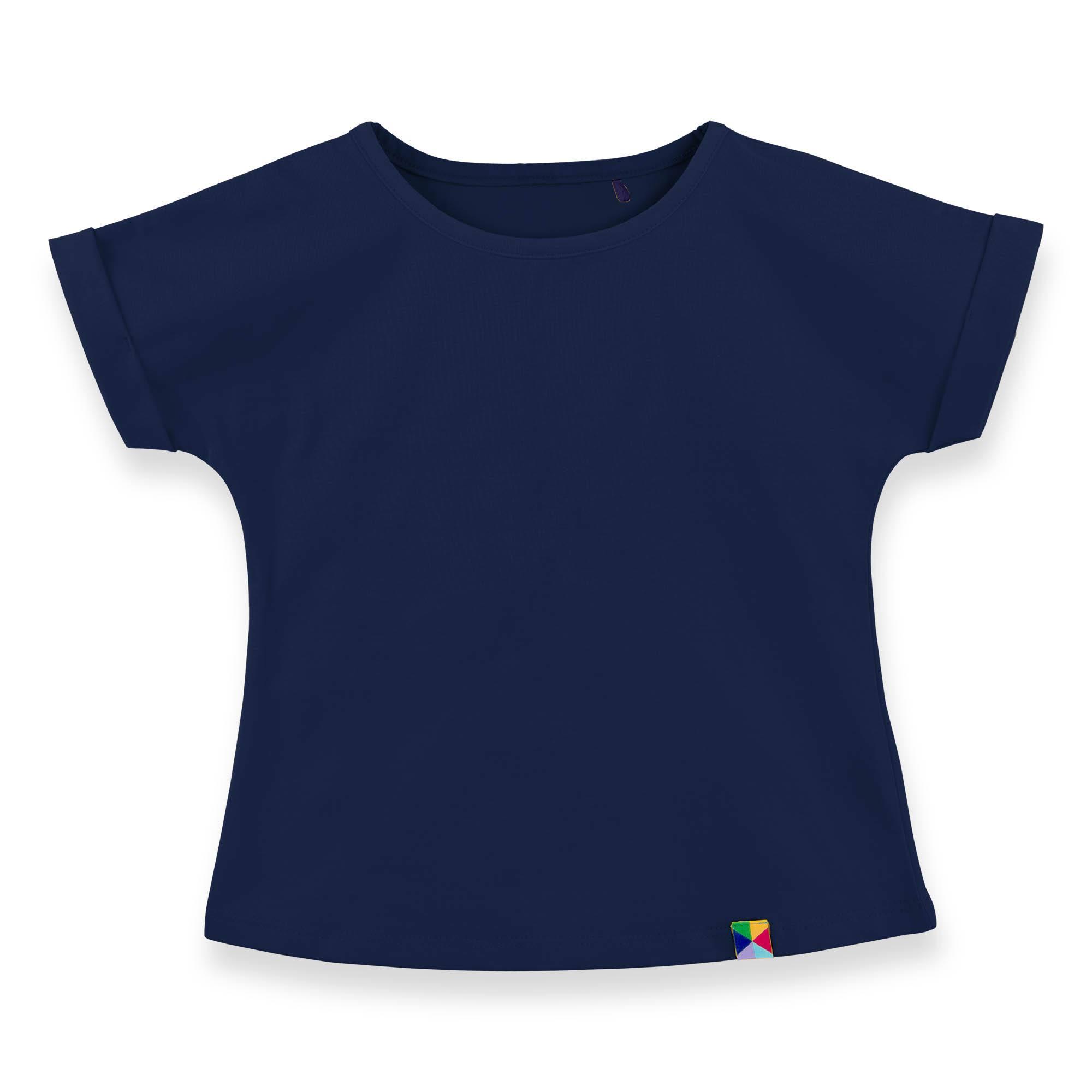 Navy blue crew neck shirt Junior