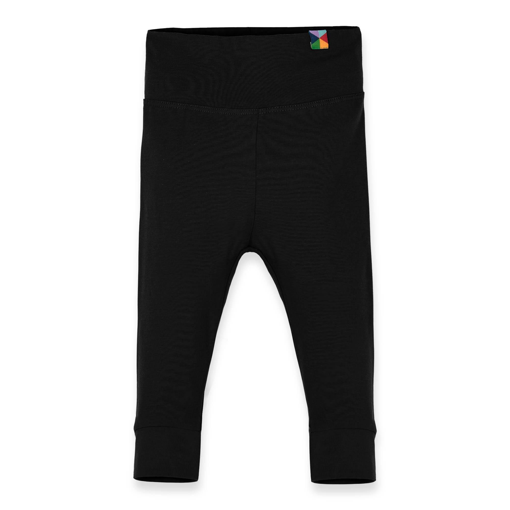 Black jersey pants