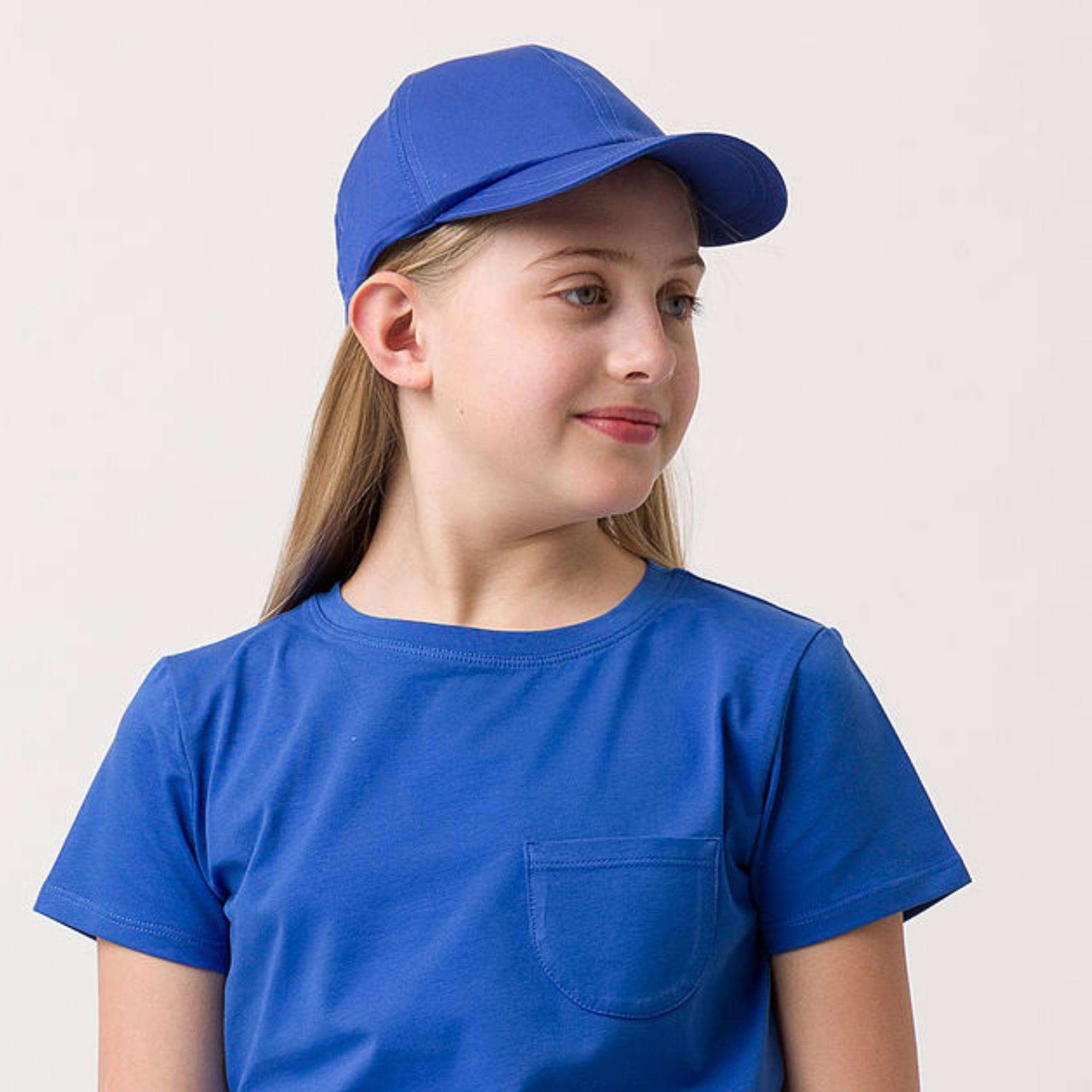 Blue baseball cap