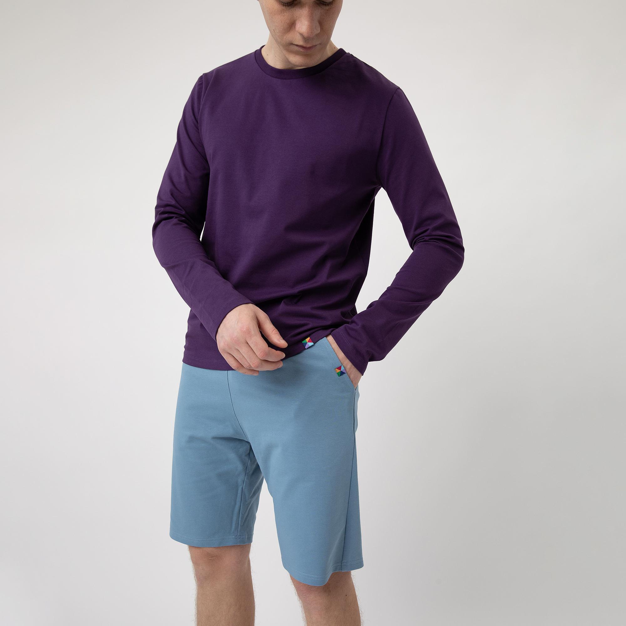 Sky blue shorts Men