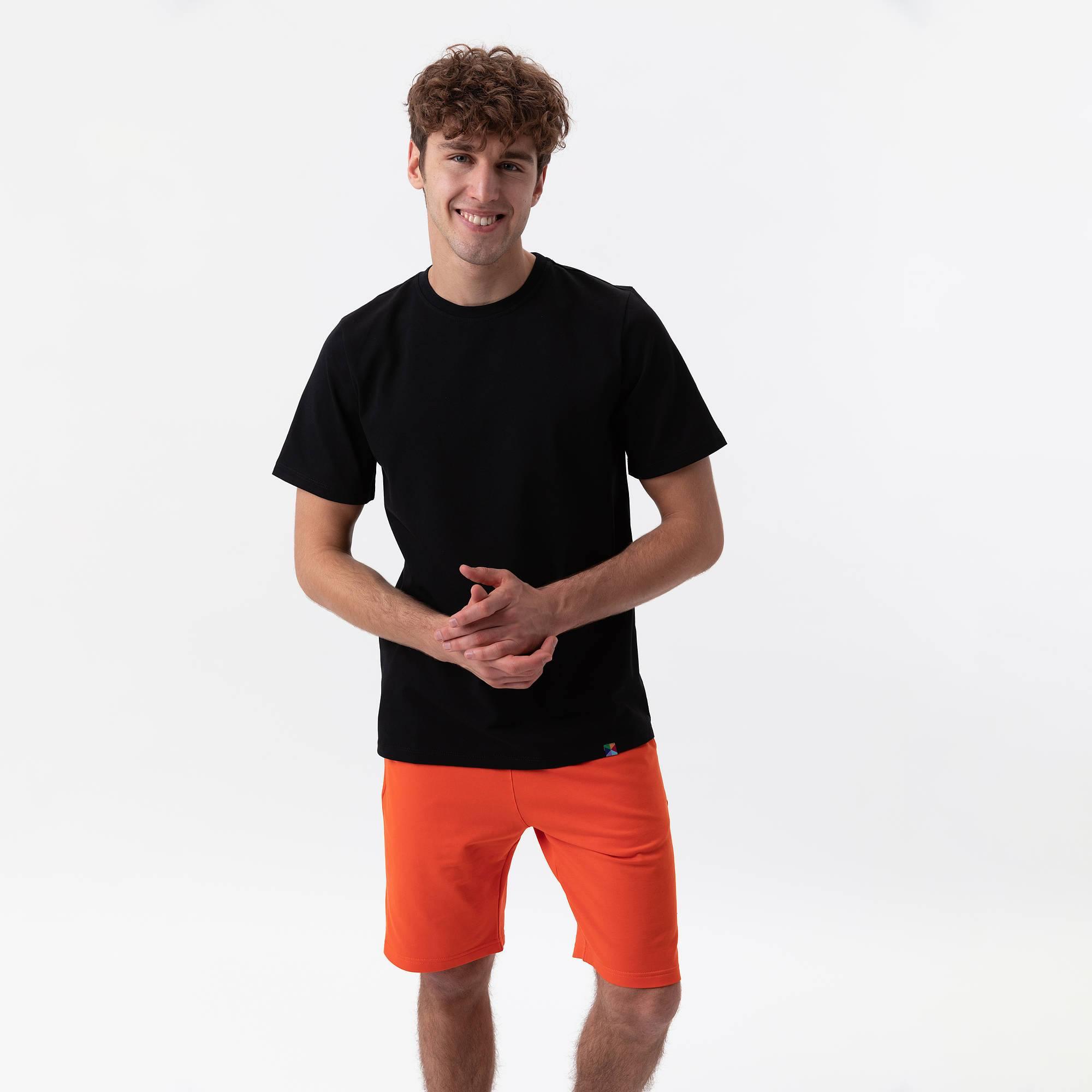 Orange shorts Men