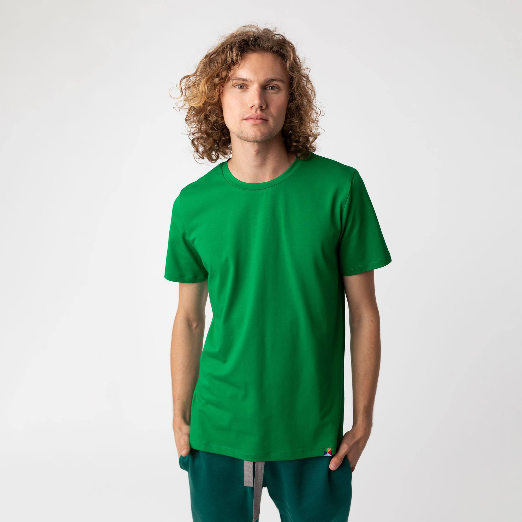 Green T-shirt Men