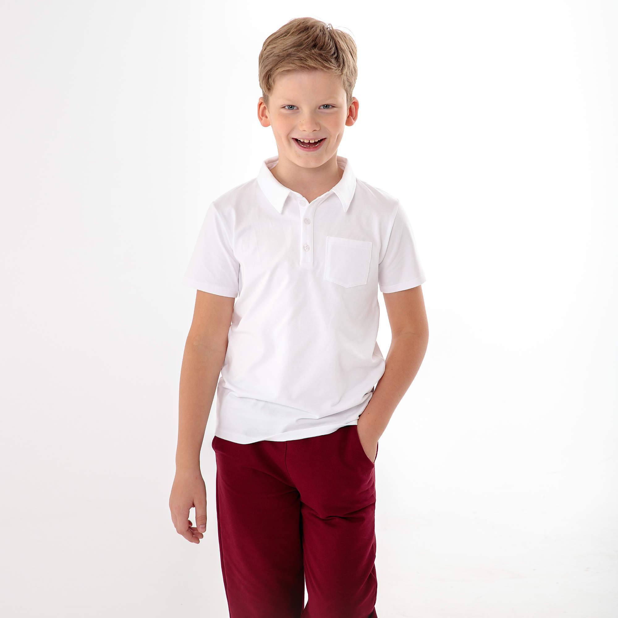 White polo shirt Junior