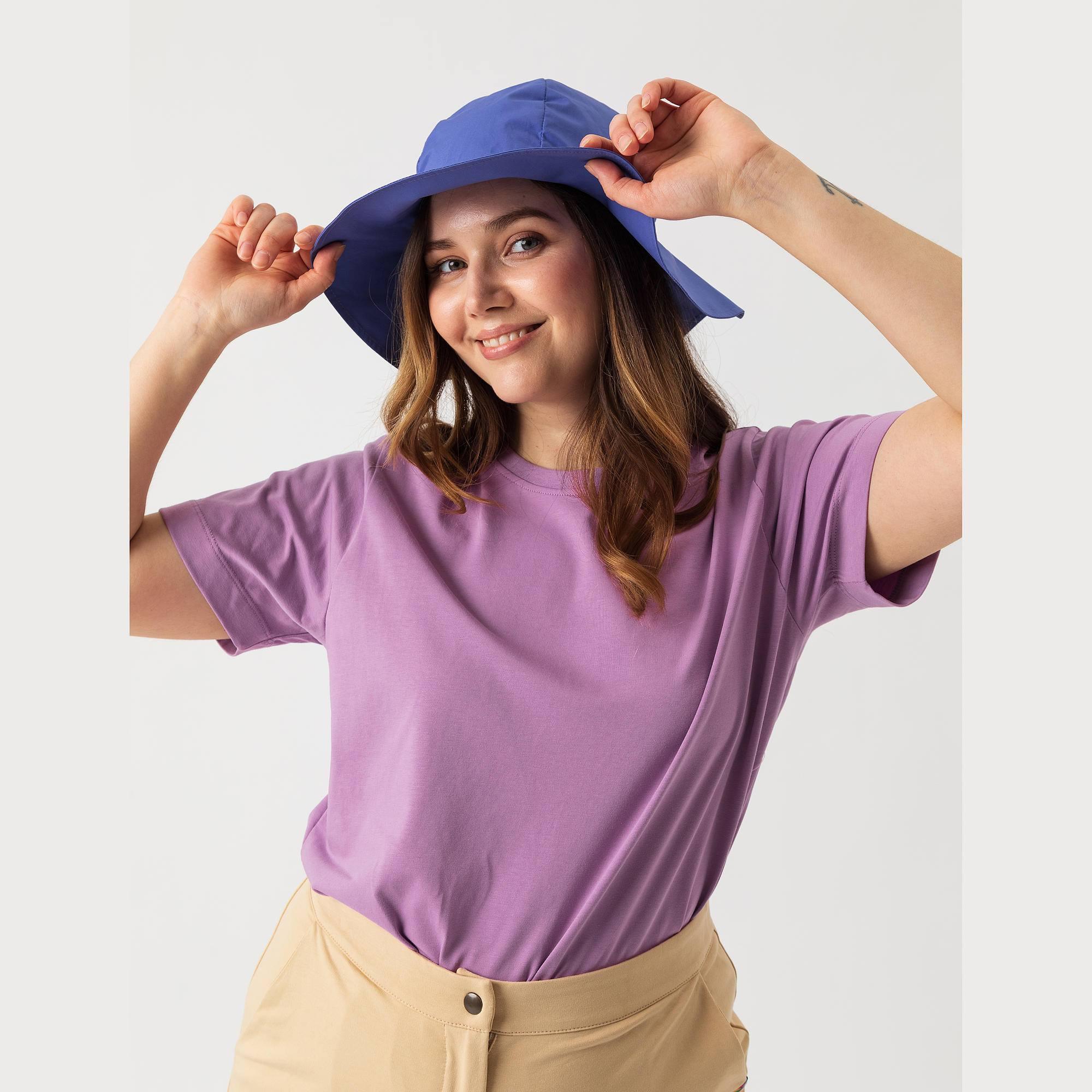 Very peri wide brim hat Women