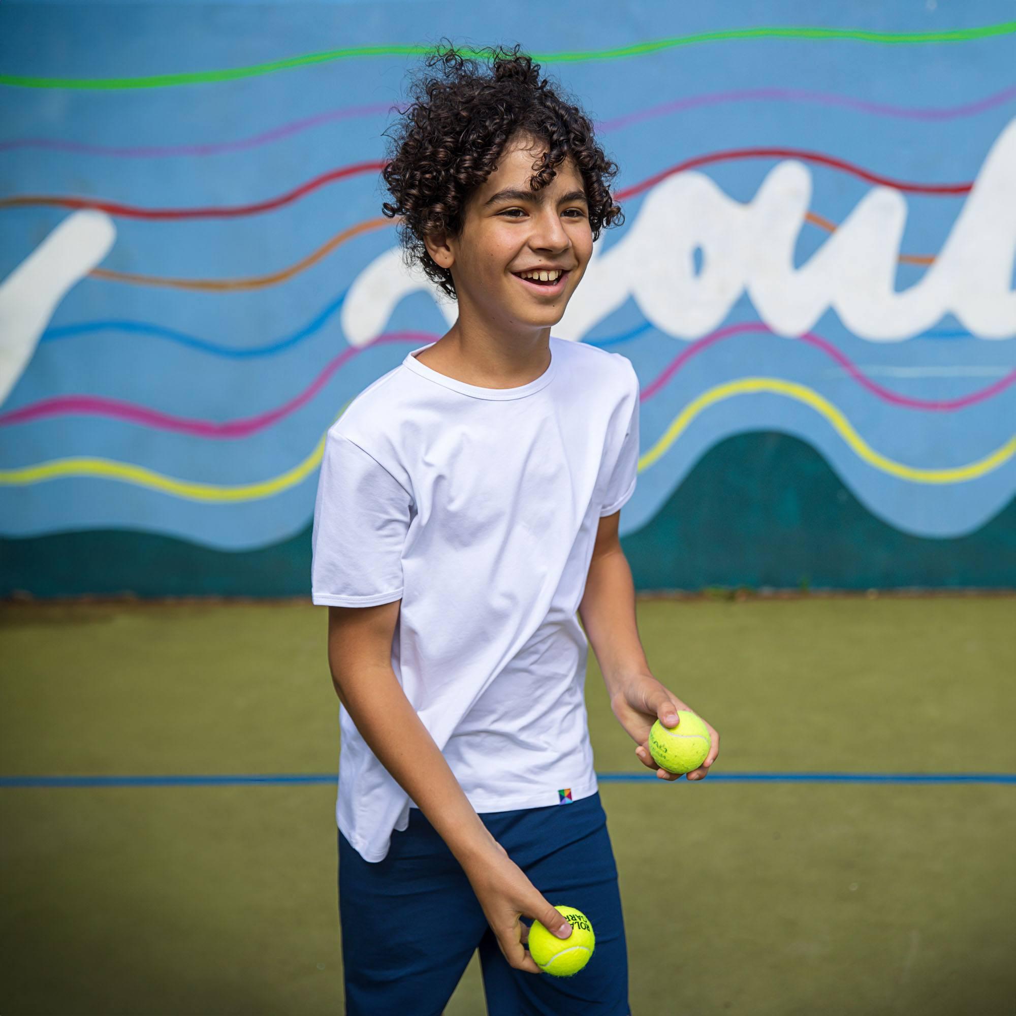 White T-shirt Junior