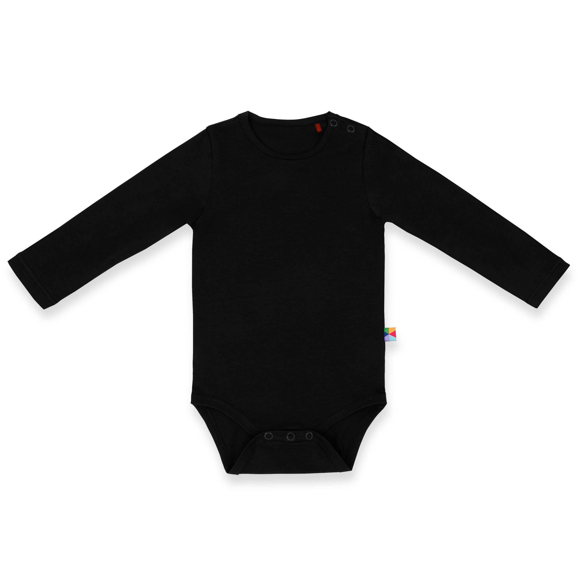 Black long sleeve bodysuit