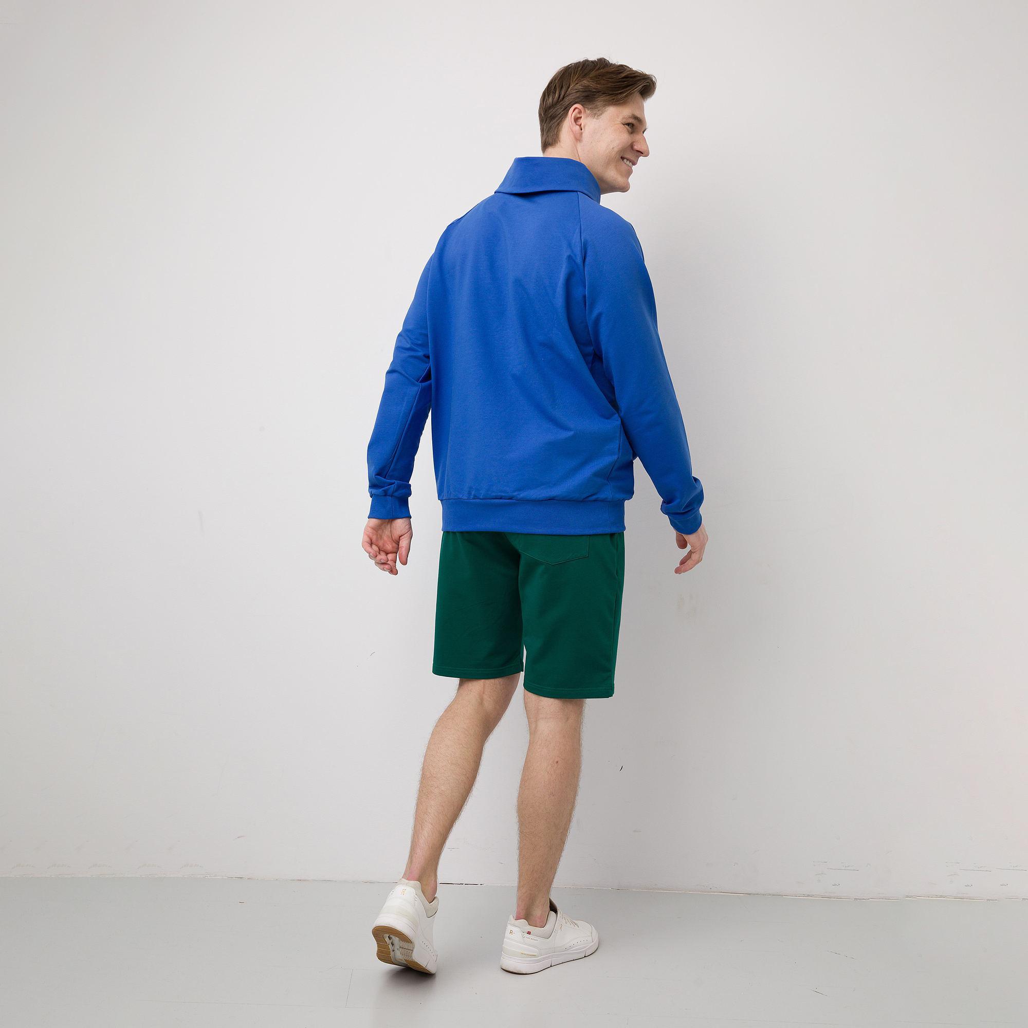 Bottle-green shorts Men