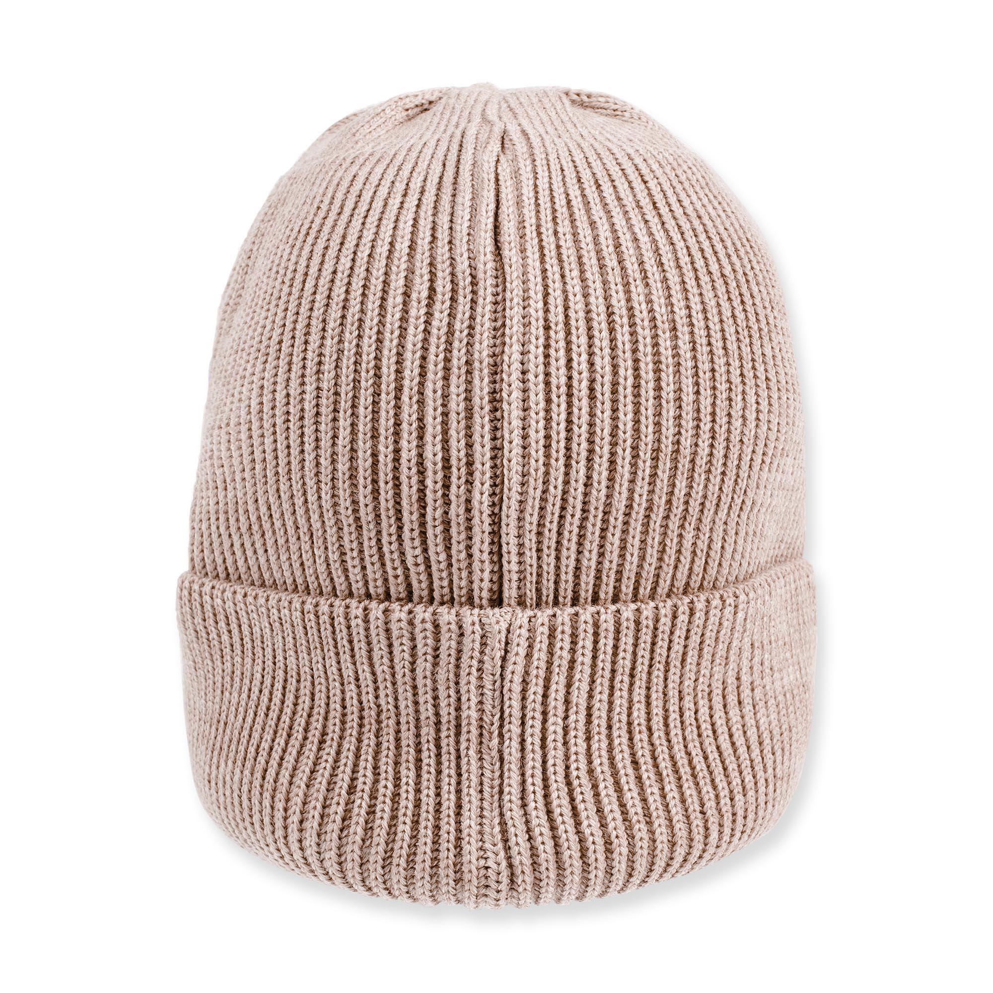 Beige merino wool hat kids