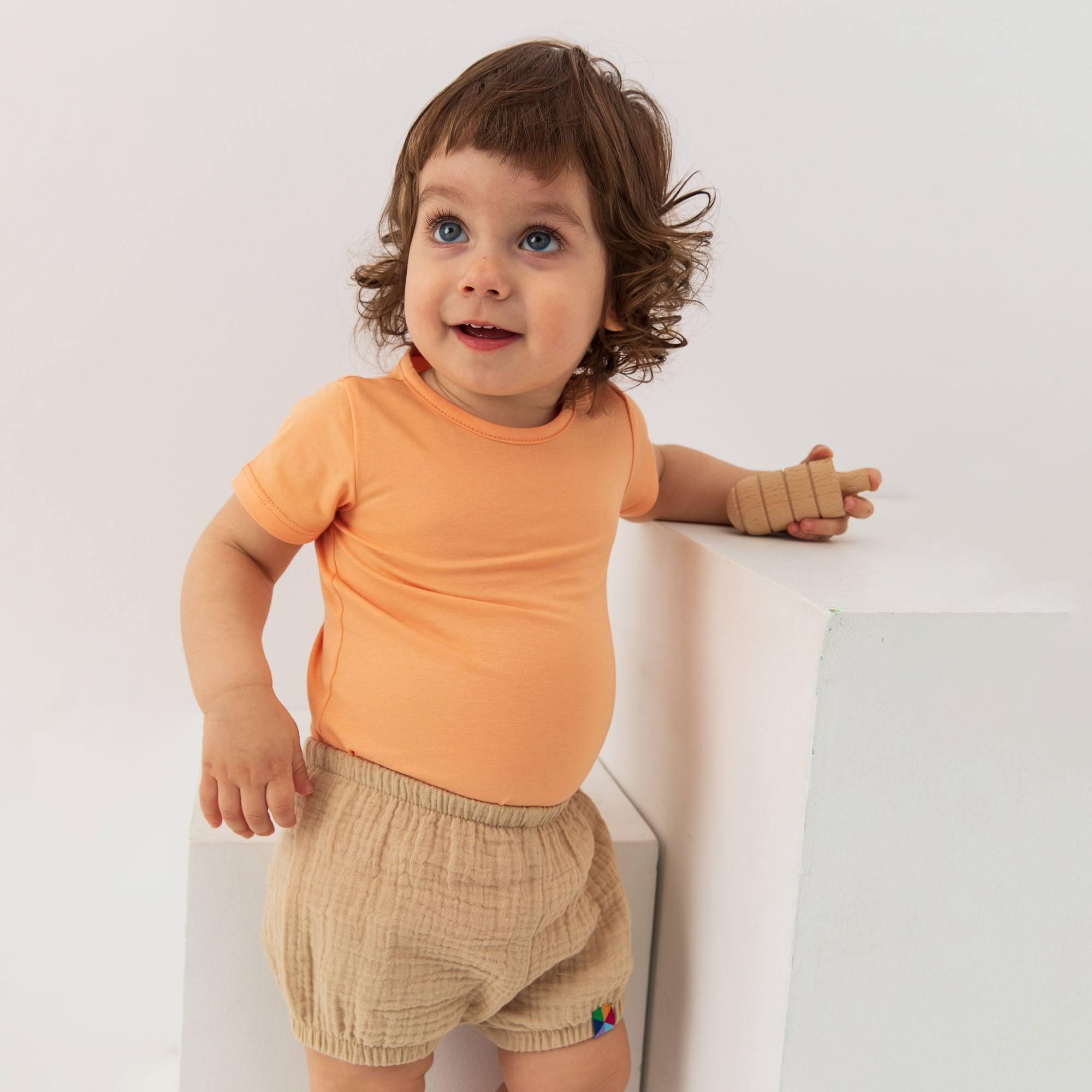 Beige muslin bloomers Baby