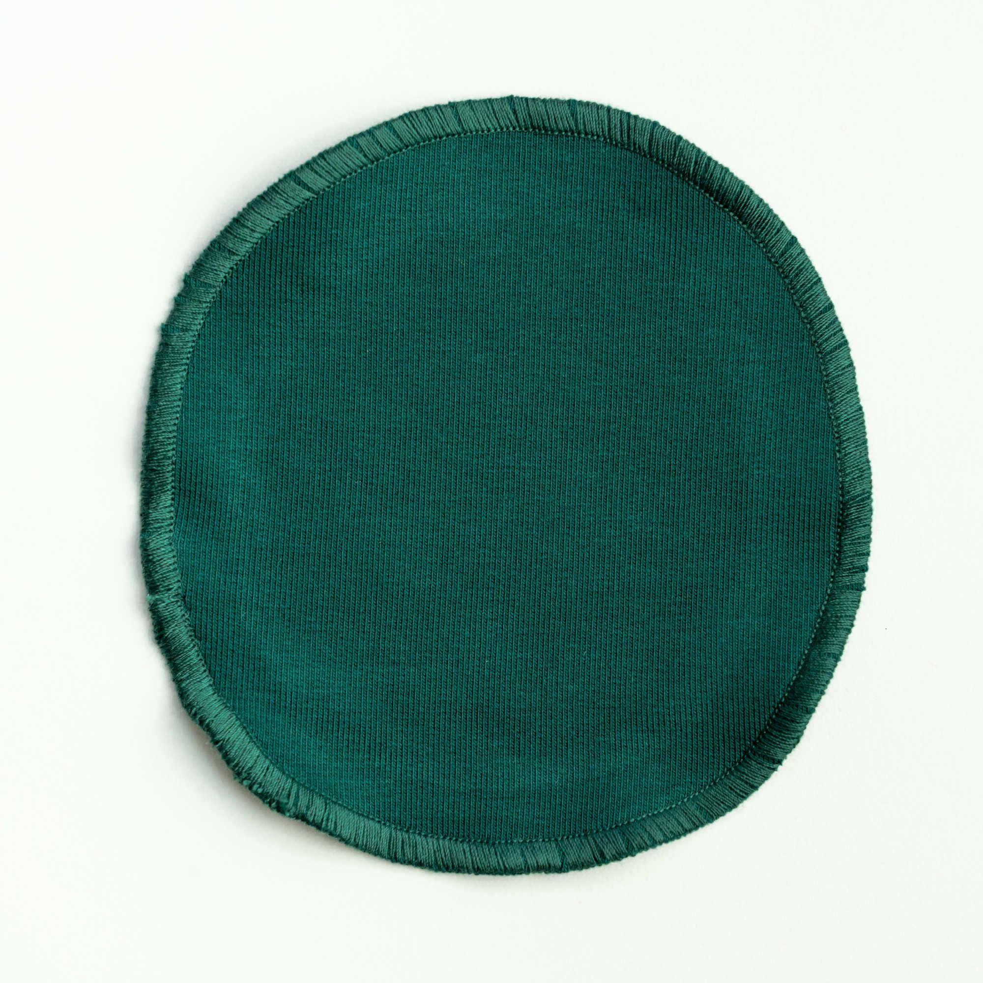 Bottle-green patch set