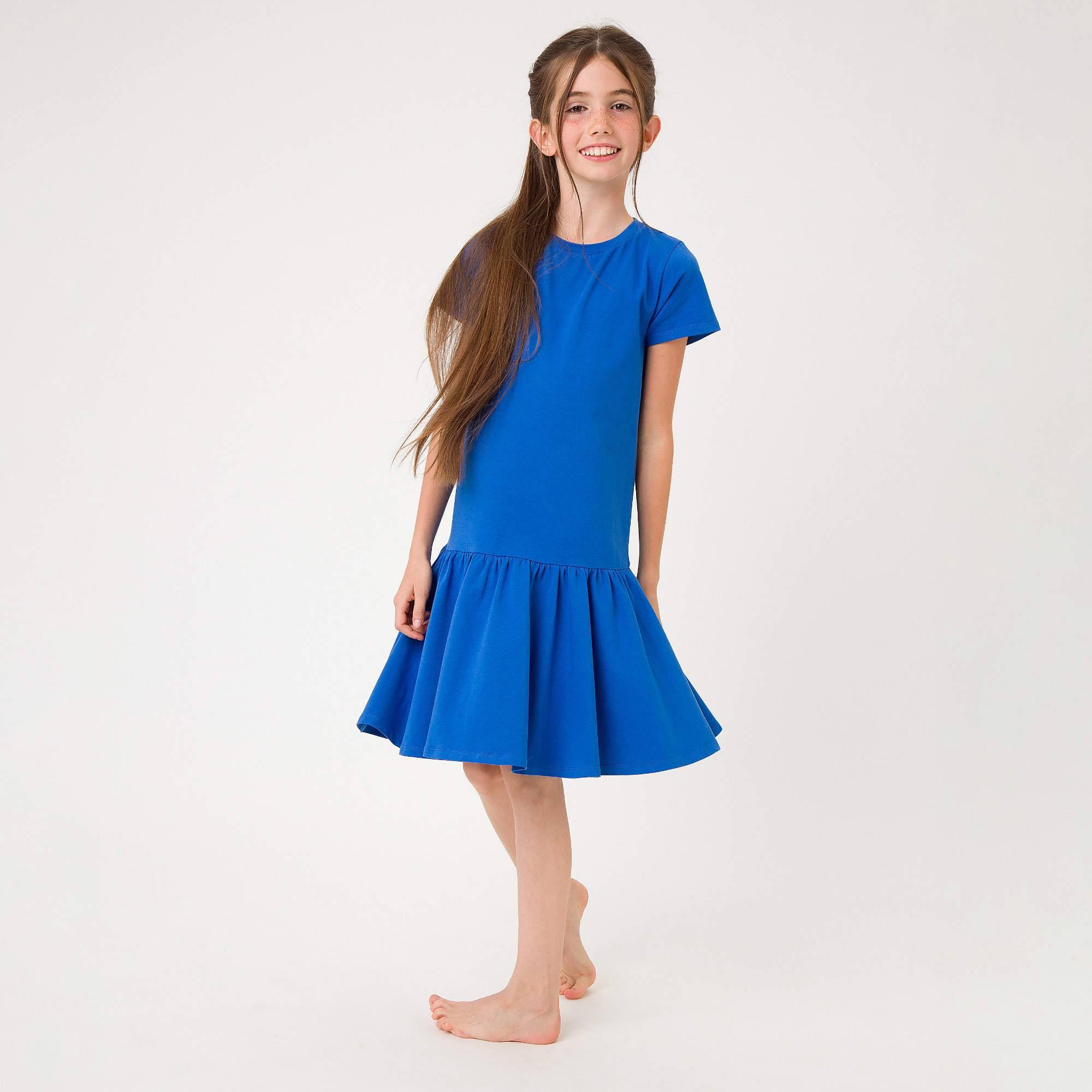 Blue frill dress Junior