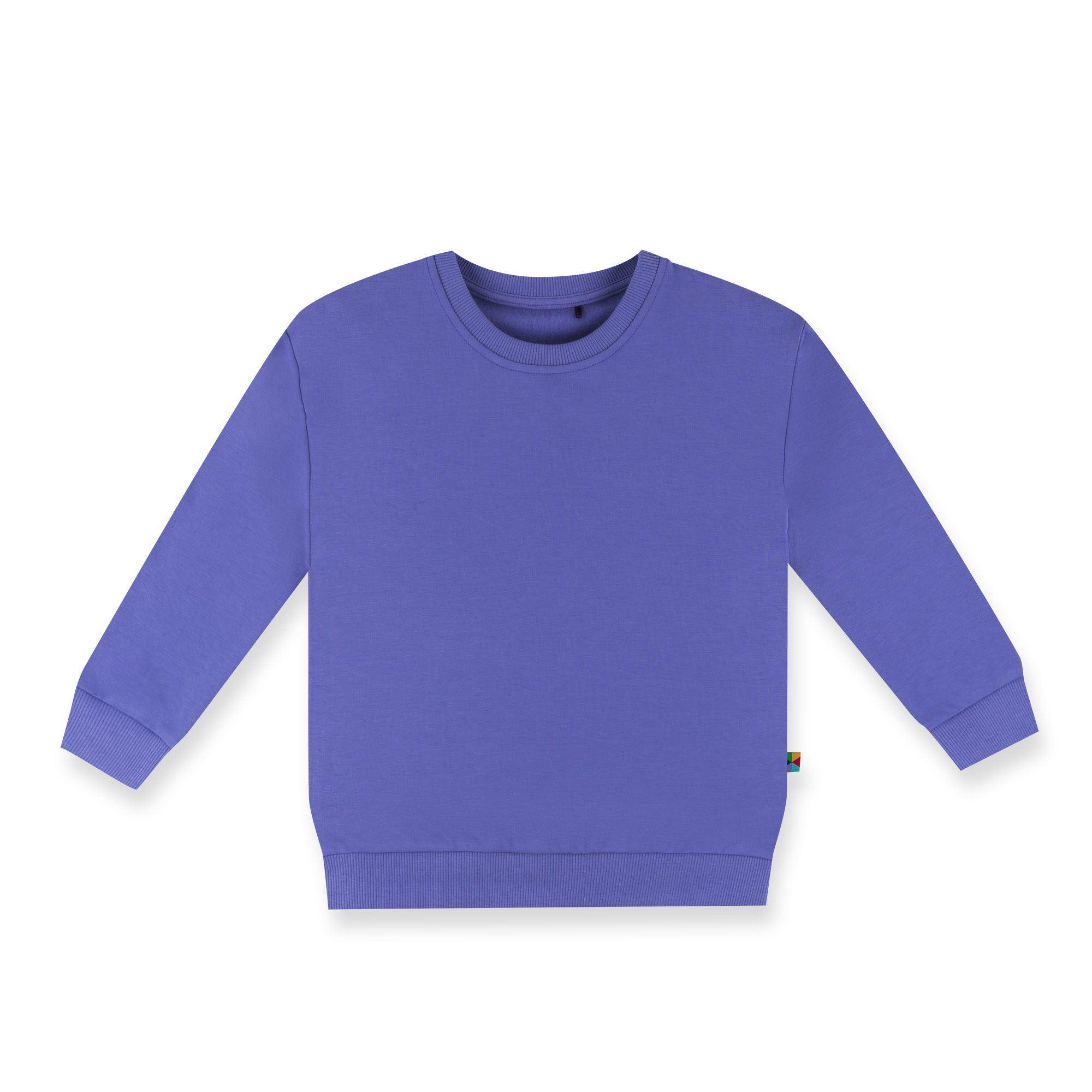 Very peri fleece-lined sweatshirt