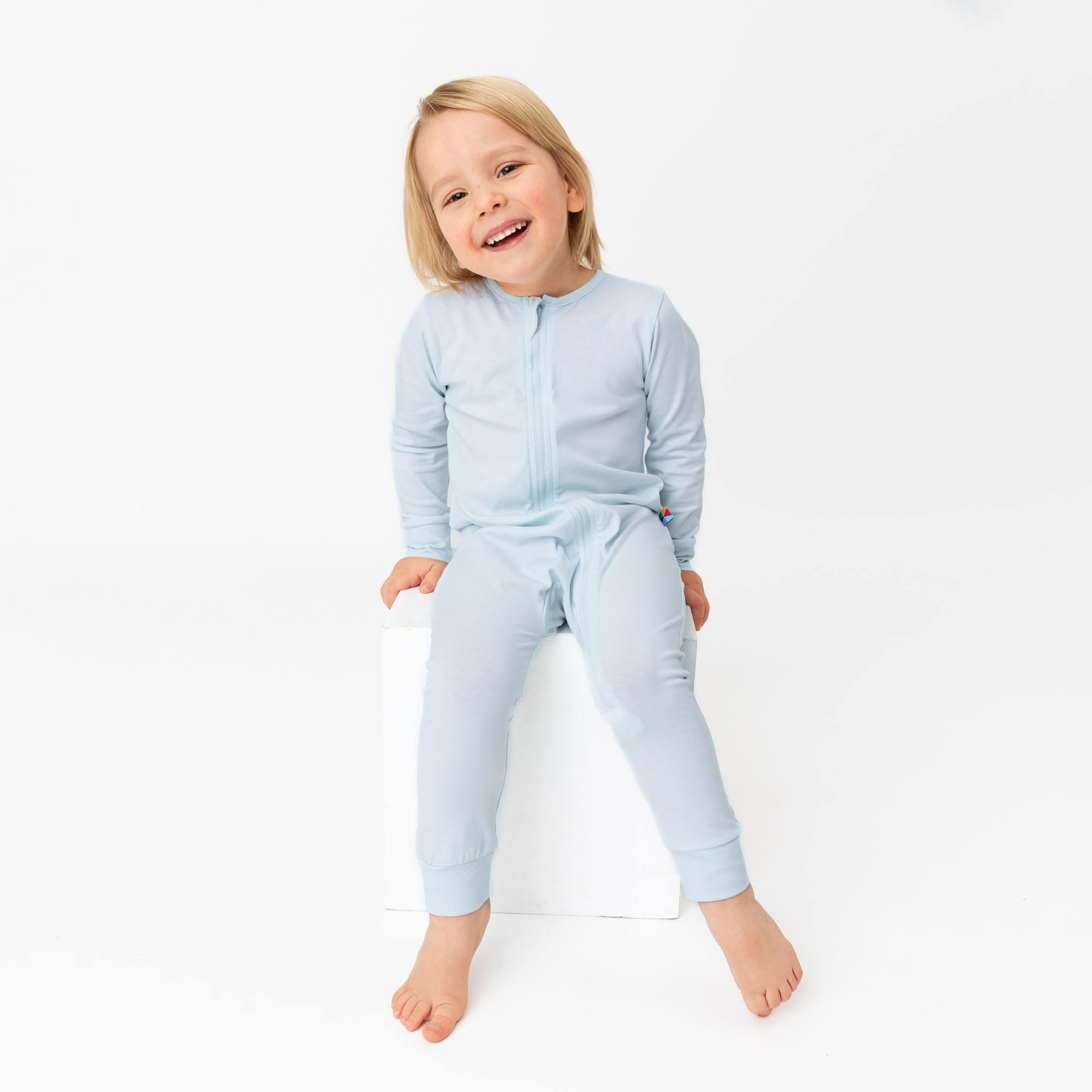 Light blue romper suit