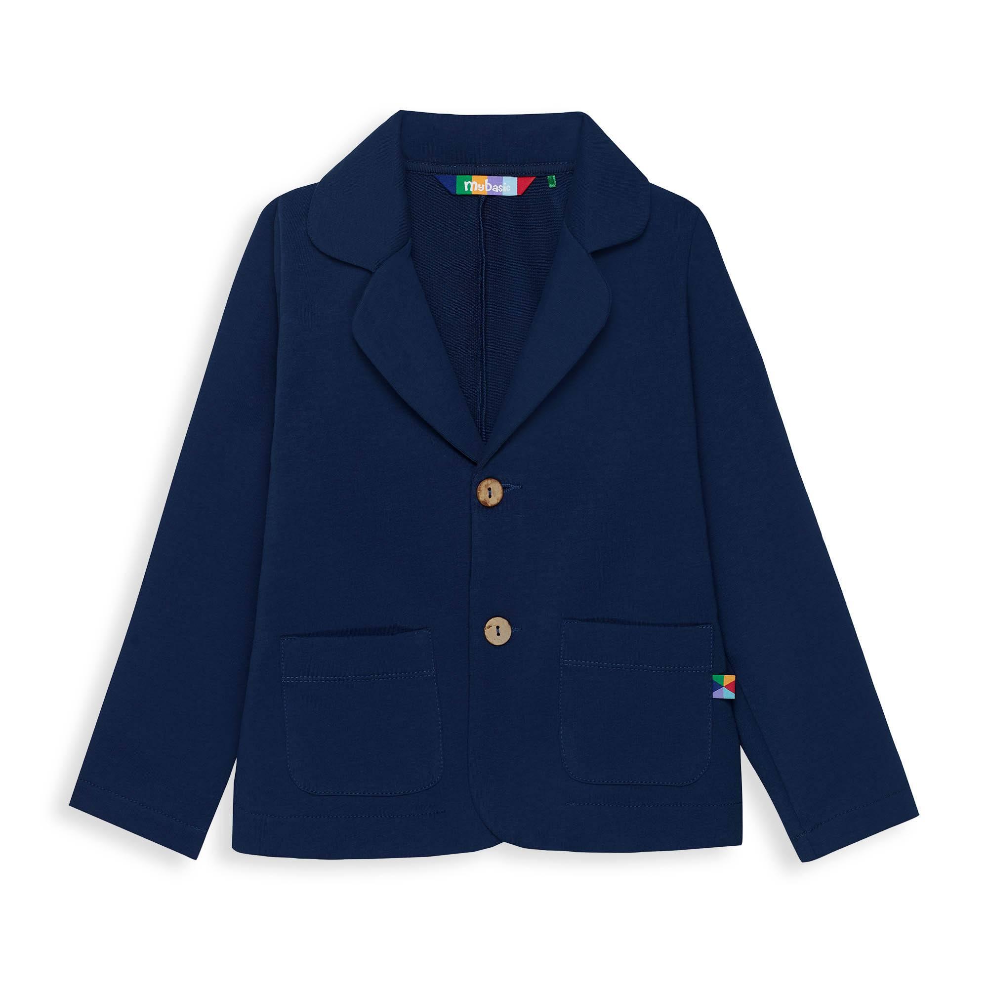 Navy blue blazer jacket