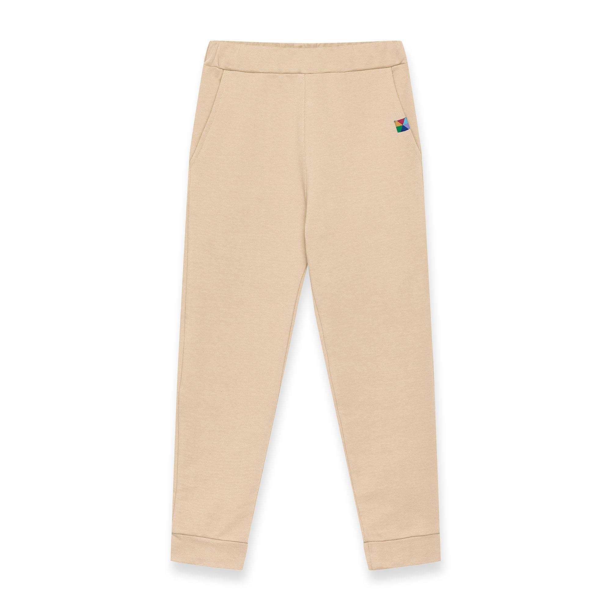 Beige sweatpants