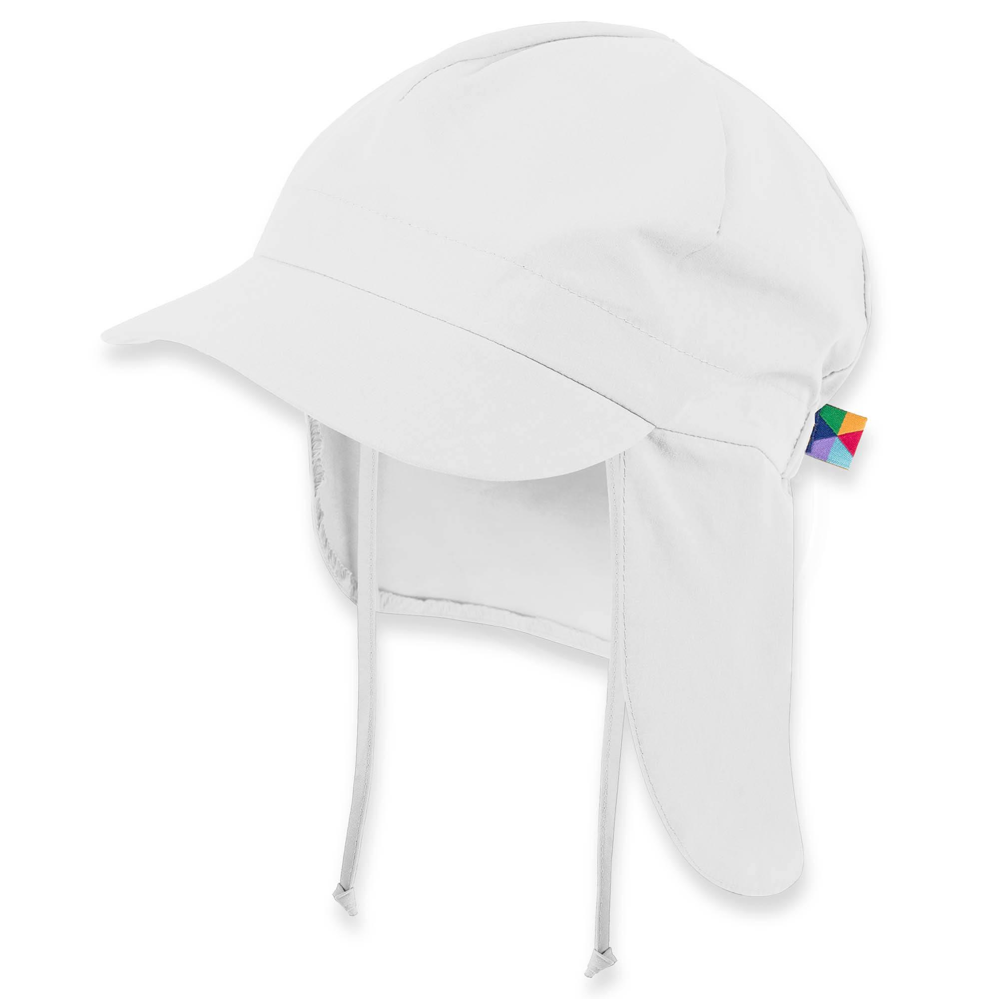 White brimmed cap 2-5 y