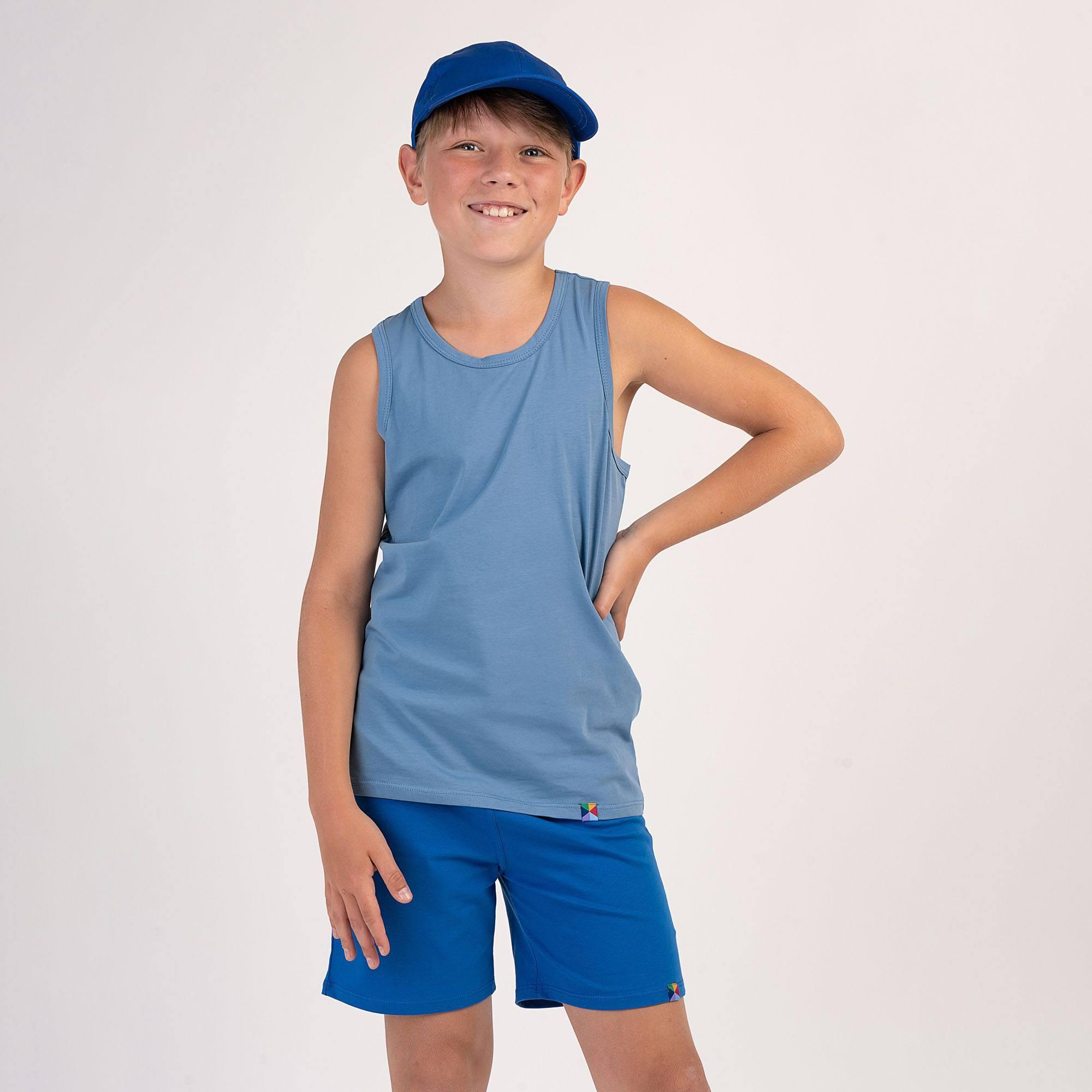 Blue sweat shorts Junior