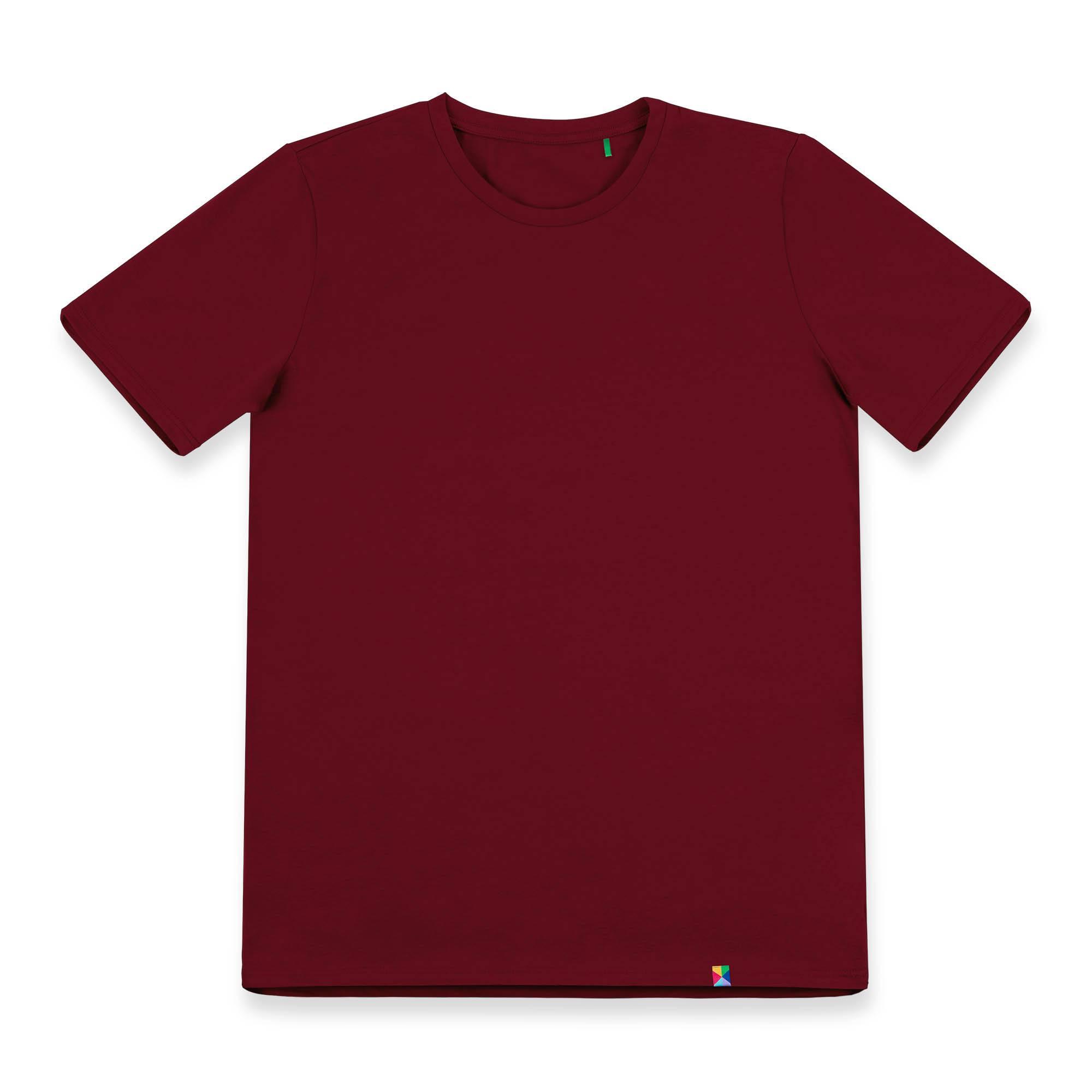 Burgundy T-shirt Men