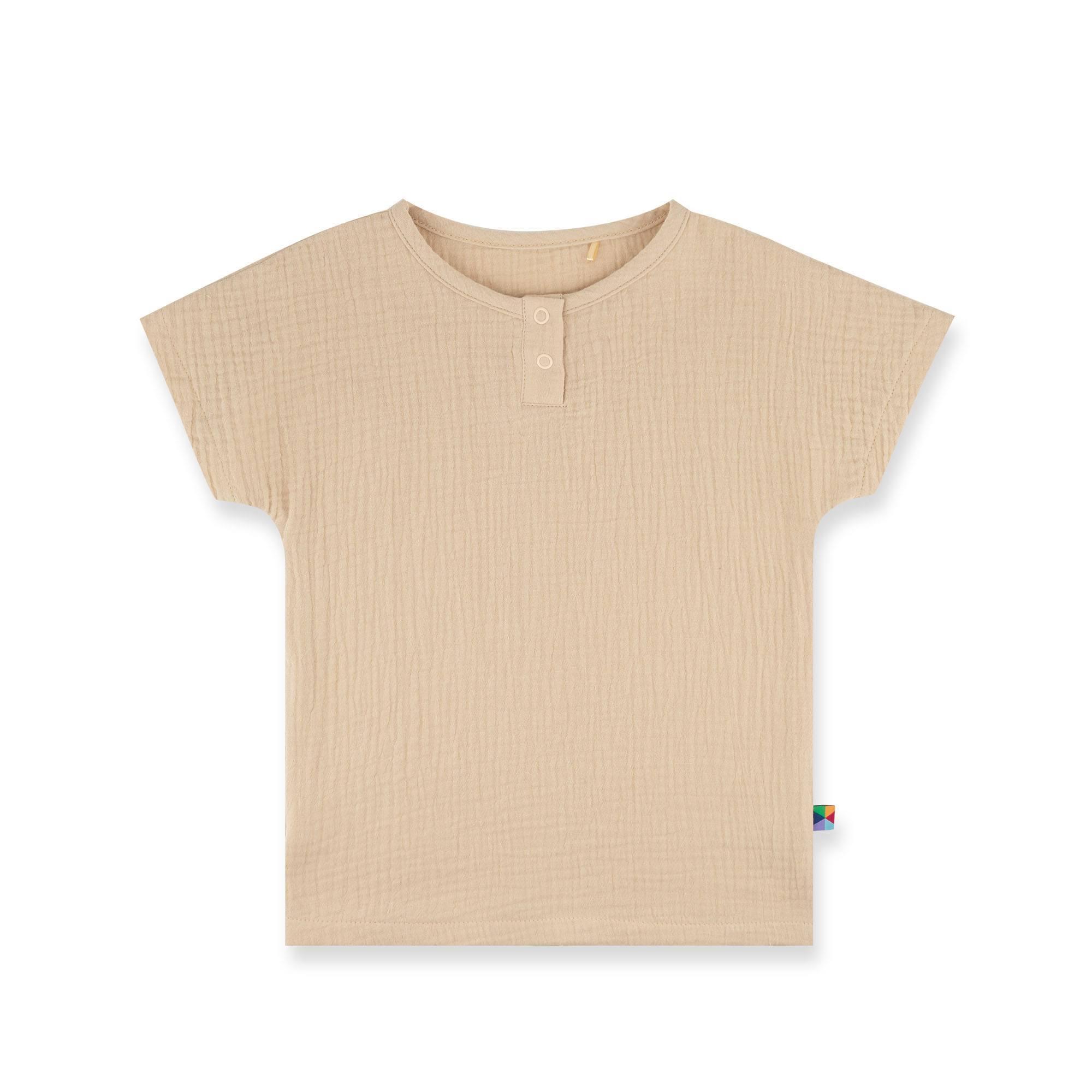 Beige muslin shirt Baby