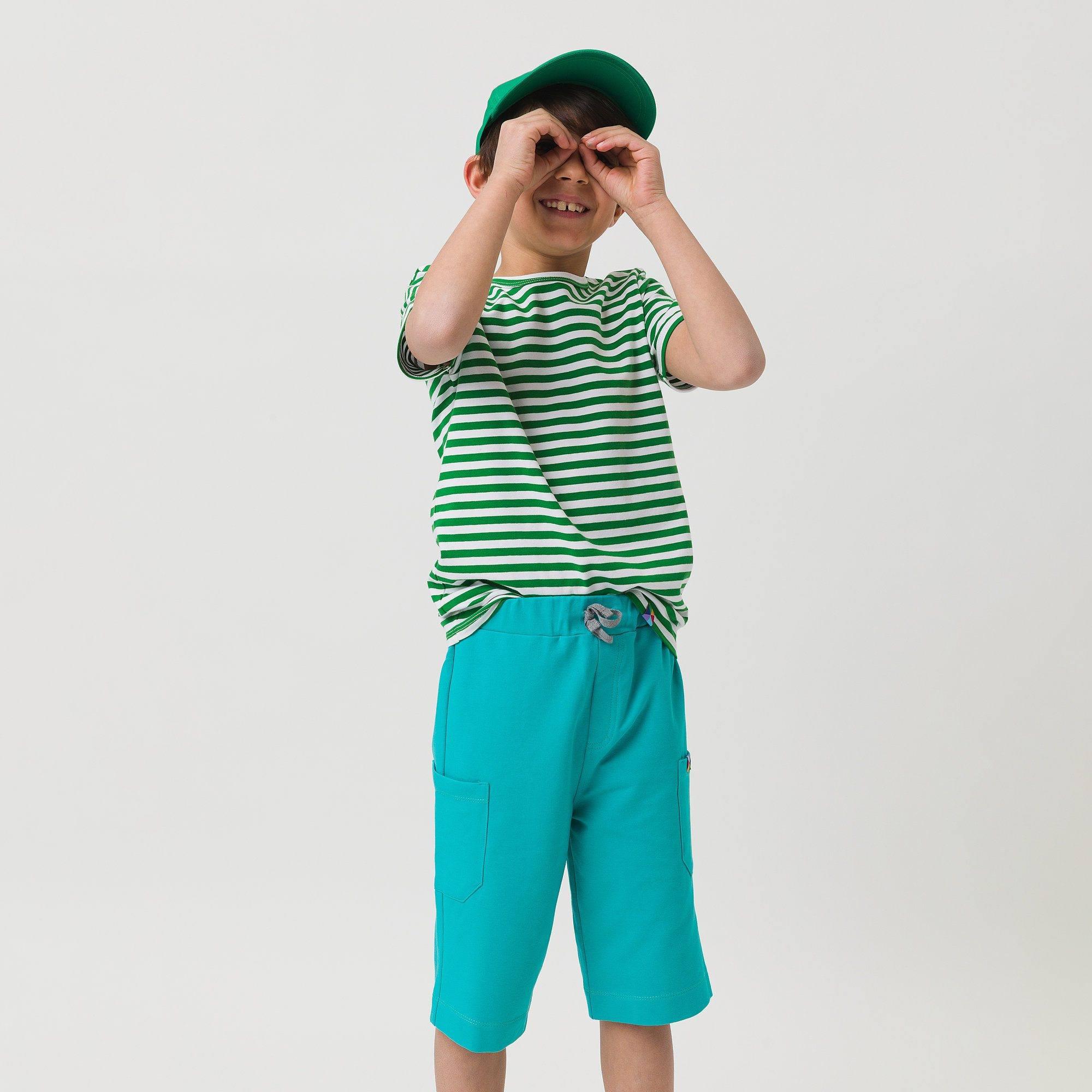 Green stripes T-shirt