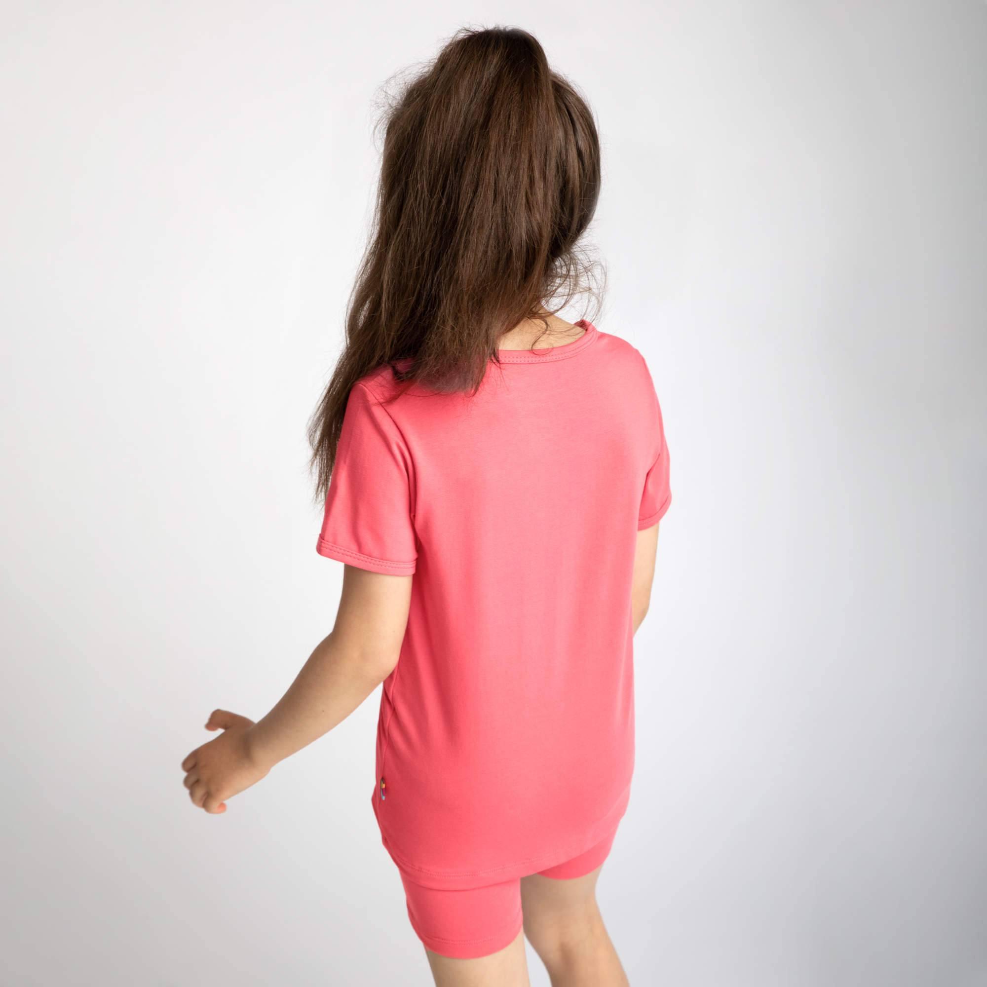 Coral short sleeve pyjamas