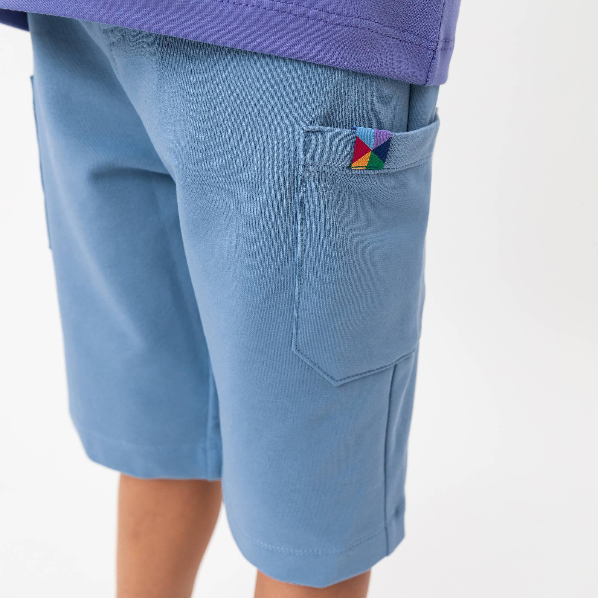 Sky blue cargo shorts