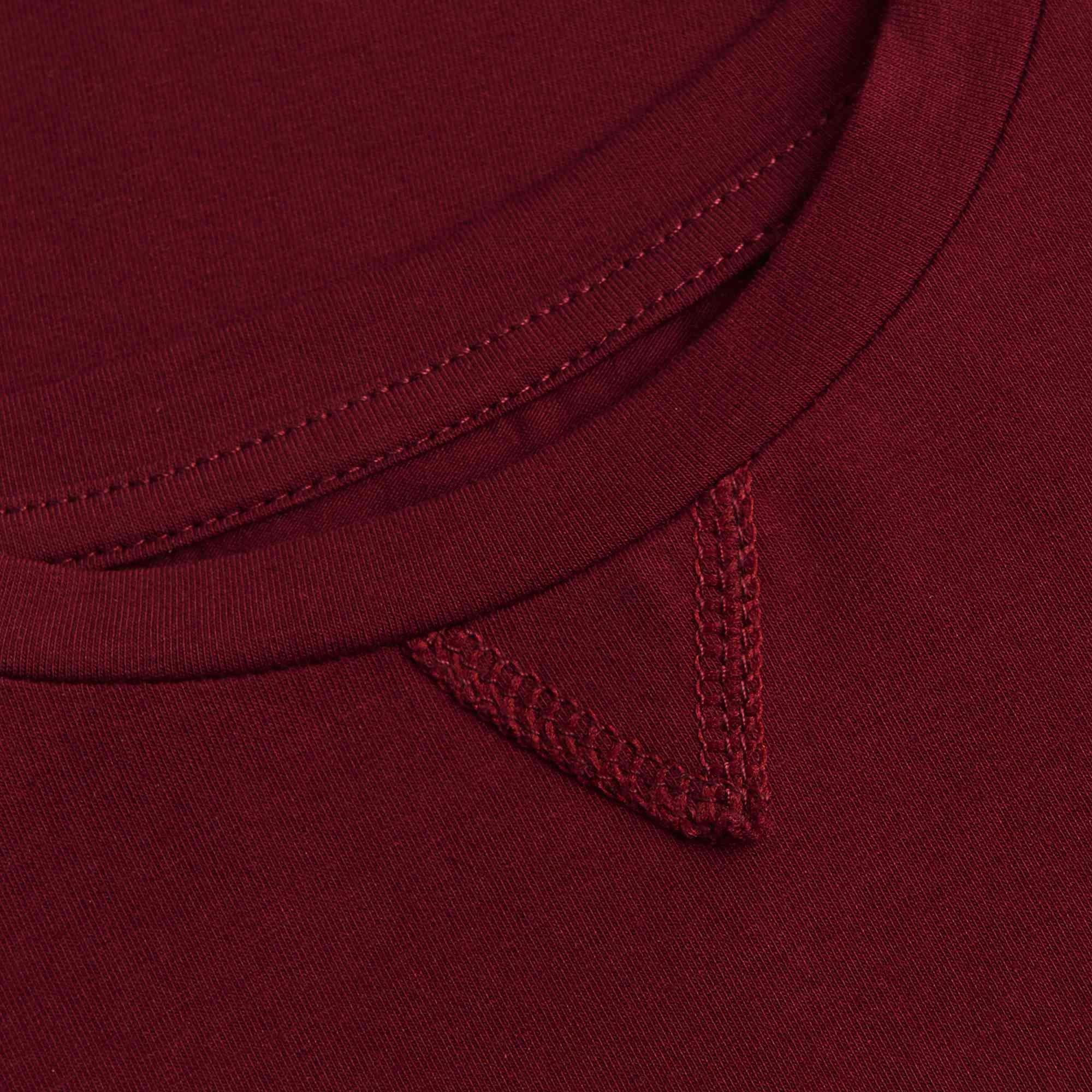 Burgundy T-shirt