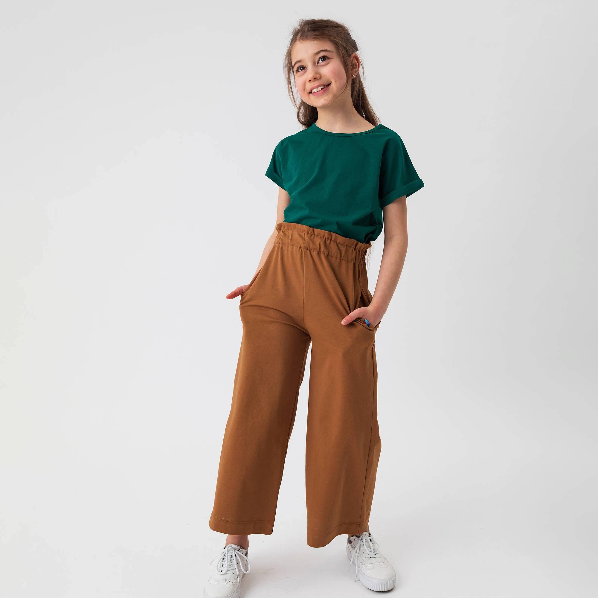 Caramel culotte trousers