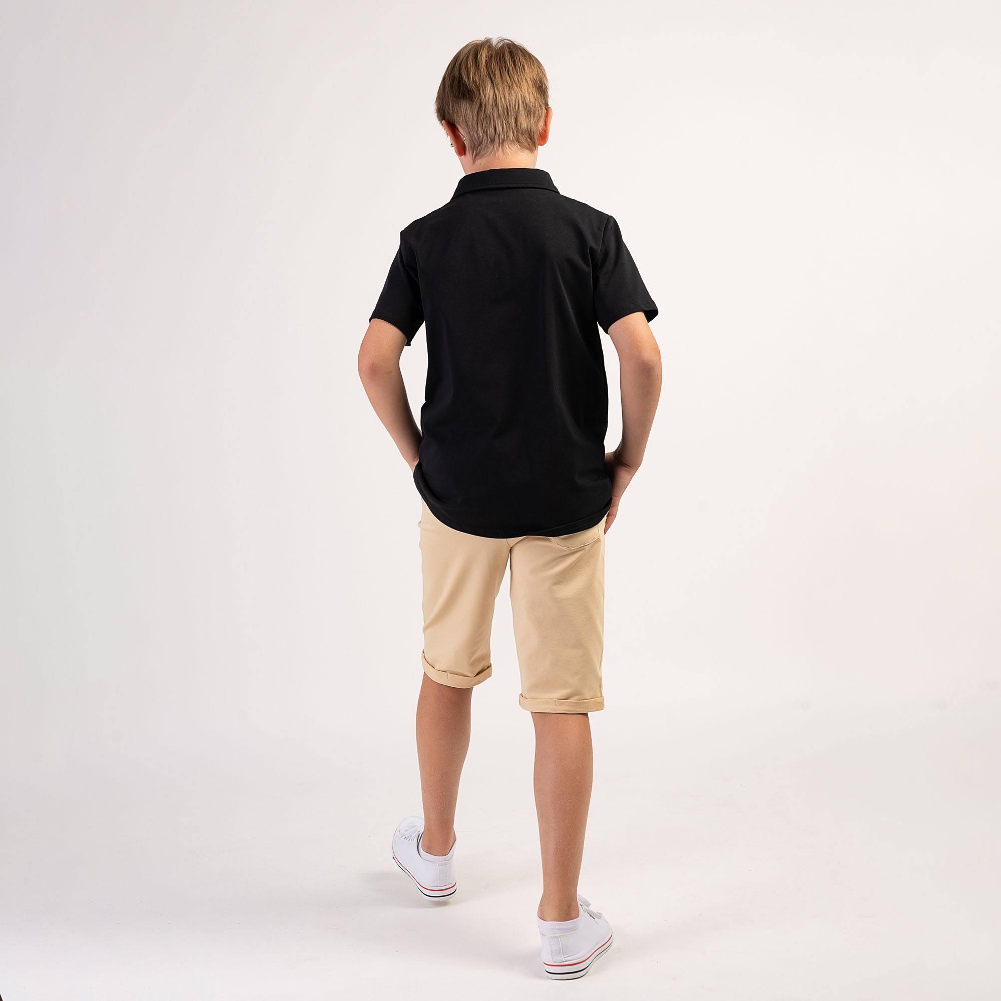 Black polo shirt Junior