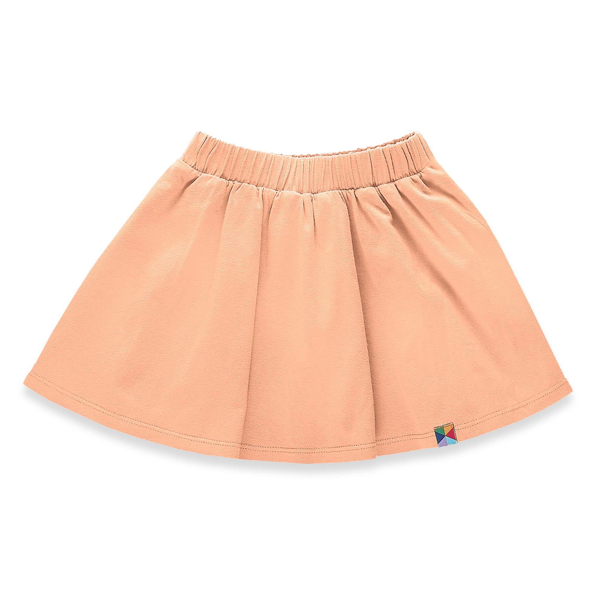 Mint - apricot reversible skirt