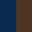 navy blue - brown