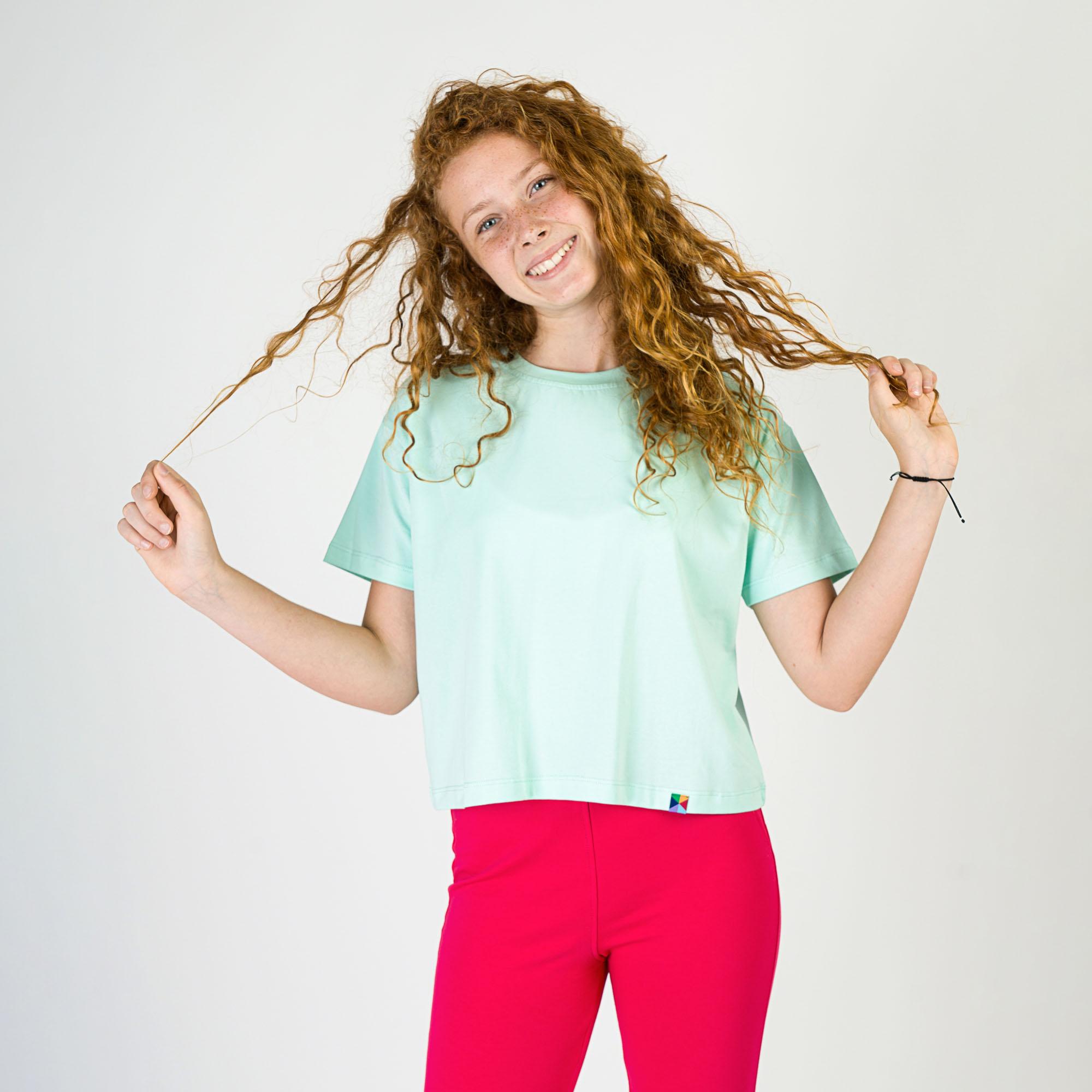 Mint loose fit T-shirt Junior