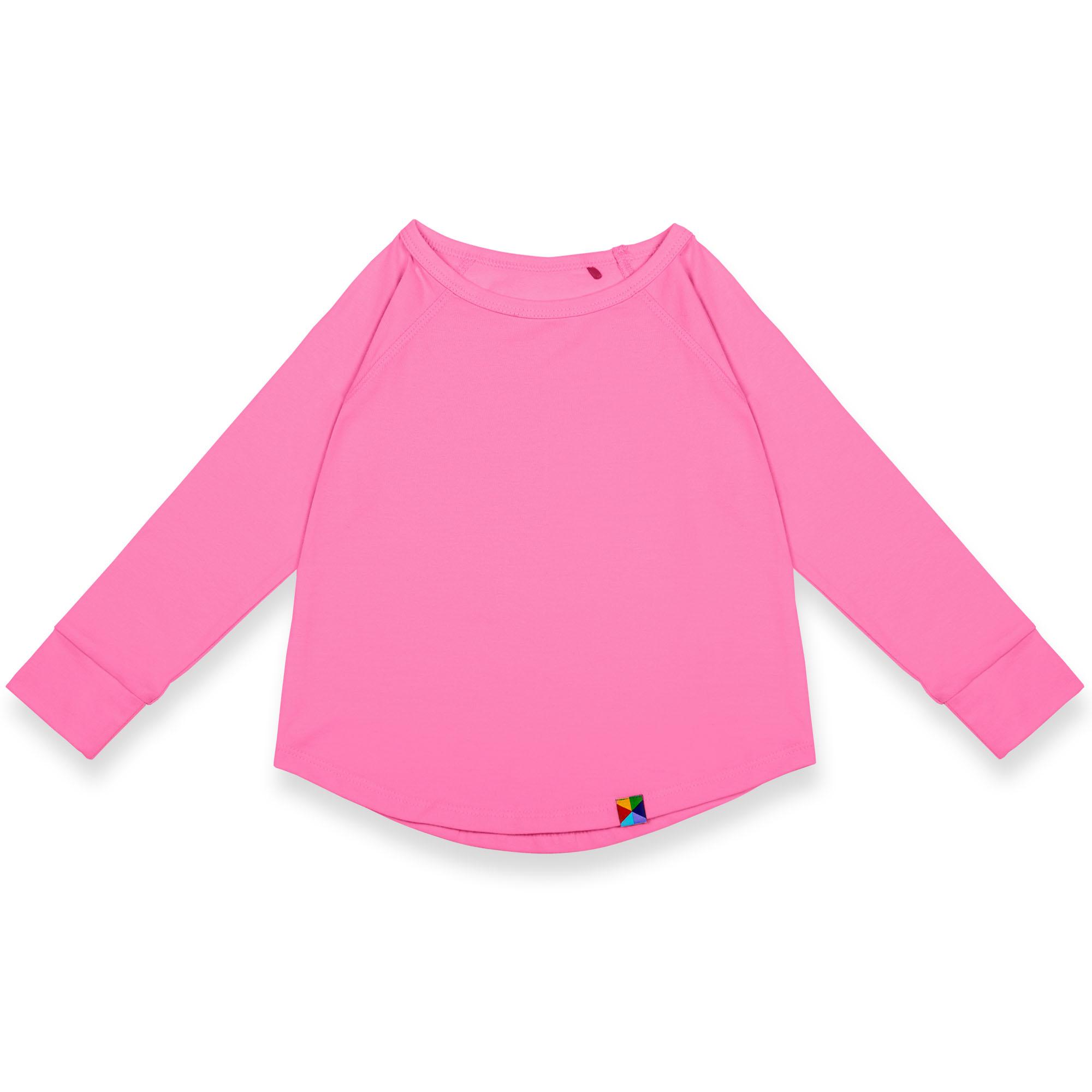 Pastel pink long sleeve shirt