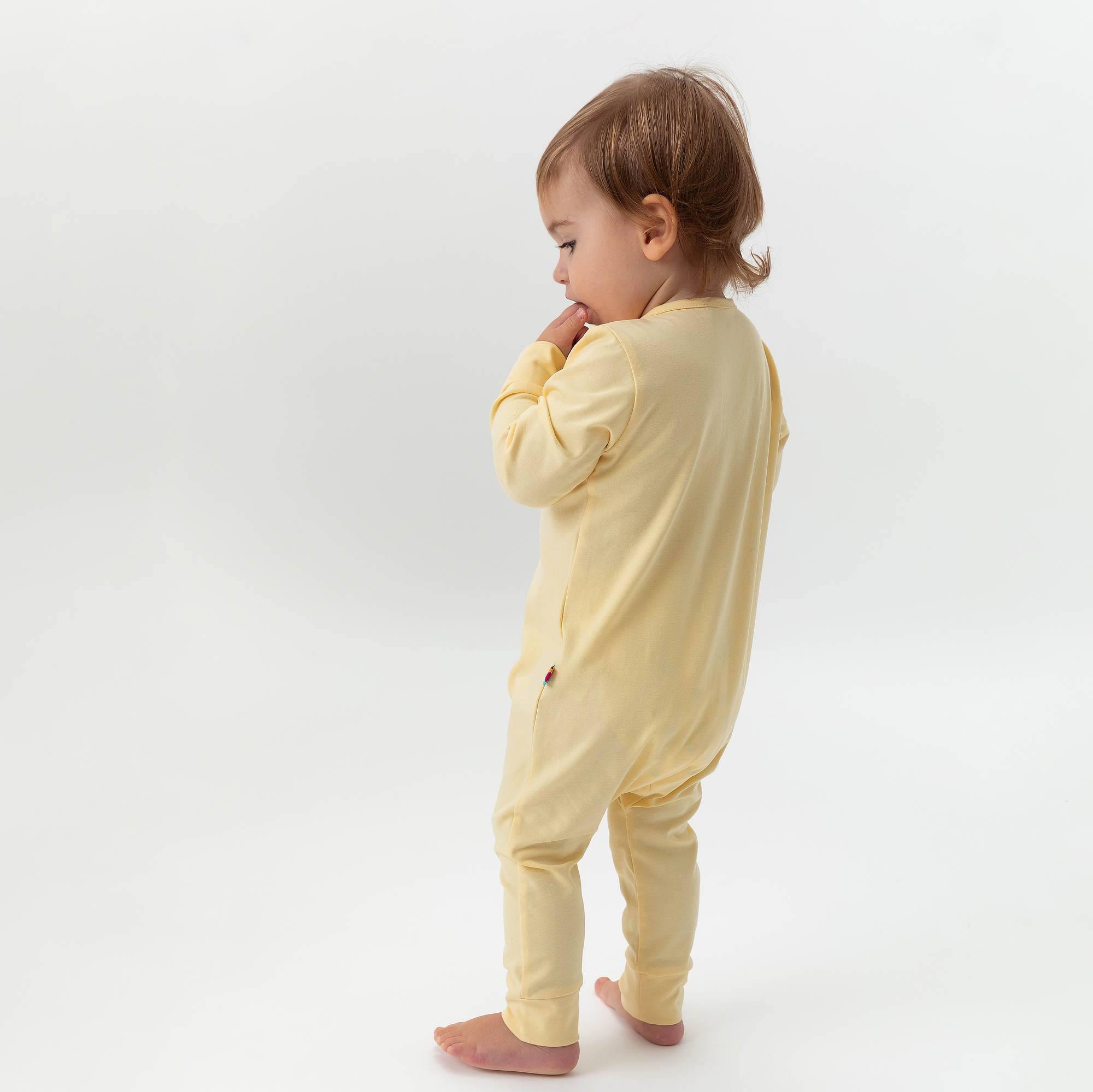 Light yellow romper suit