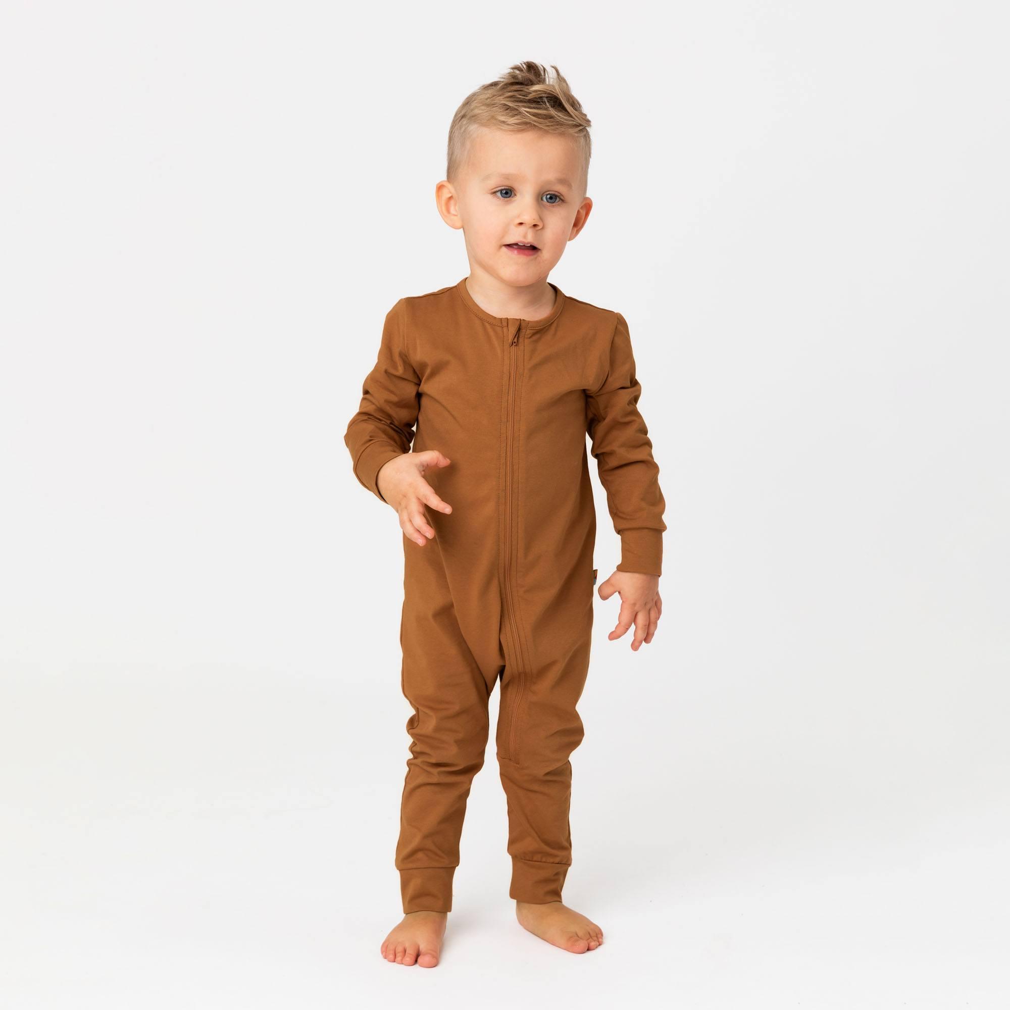 Caramel romper suit