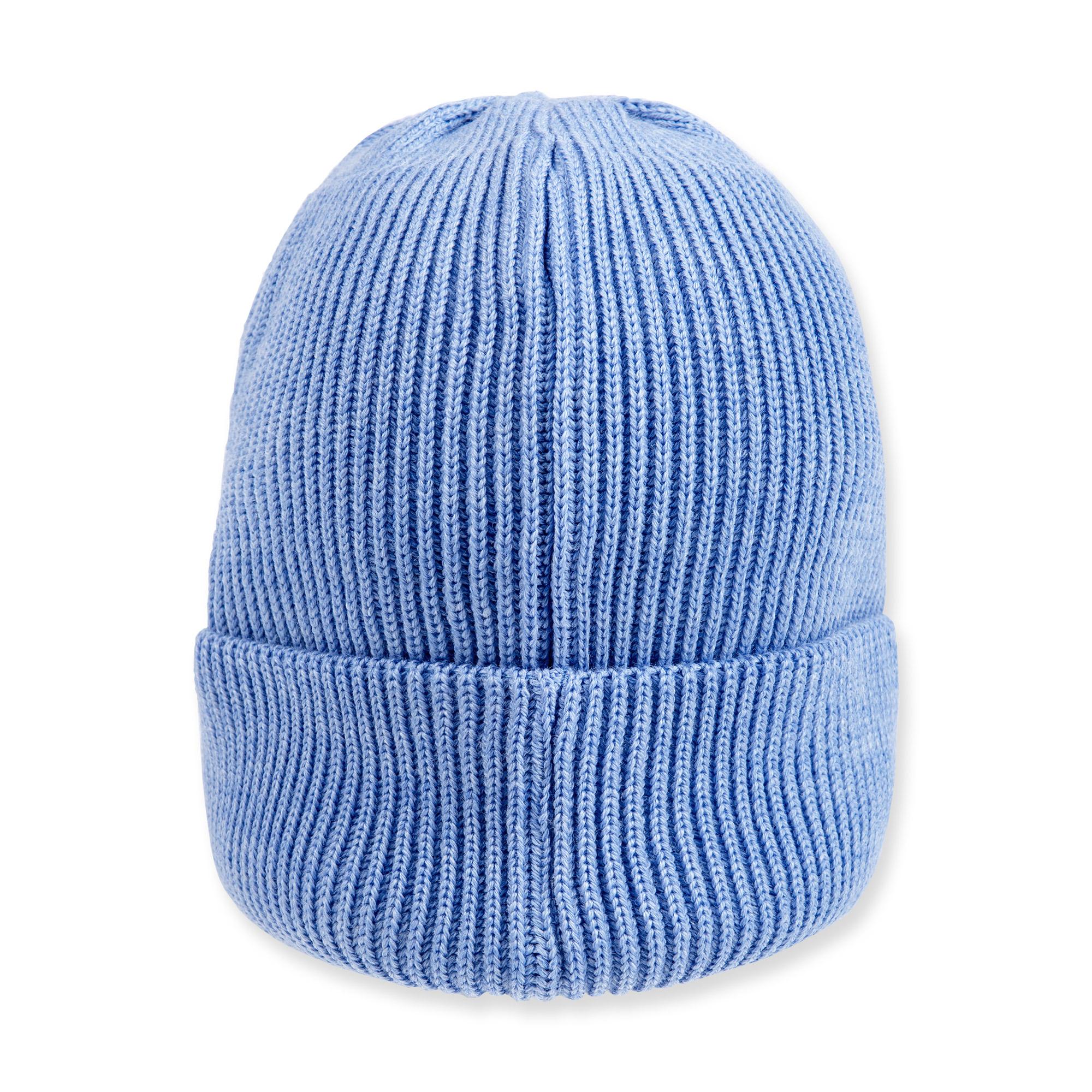 Sky blue merino wool hat kids