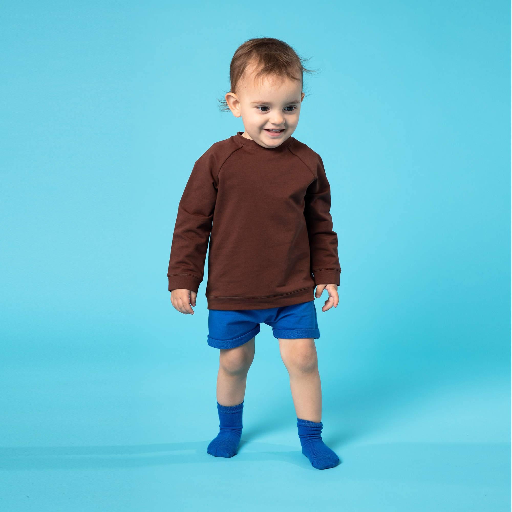 Brown pullover sweatshirt Baby