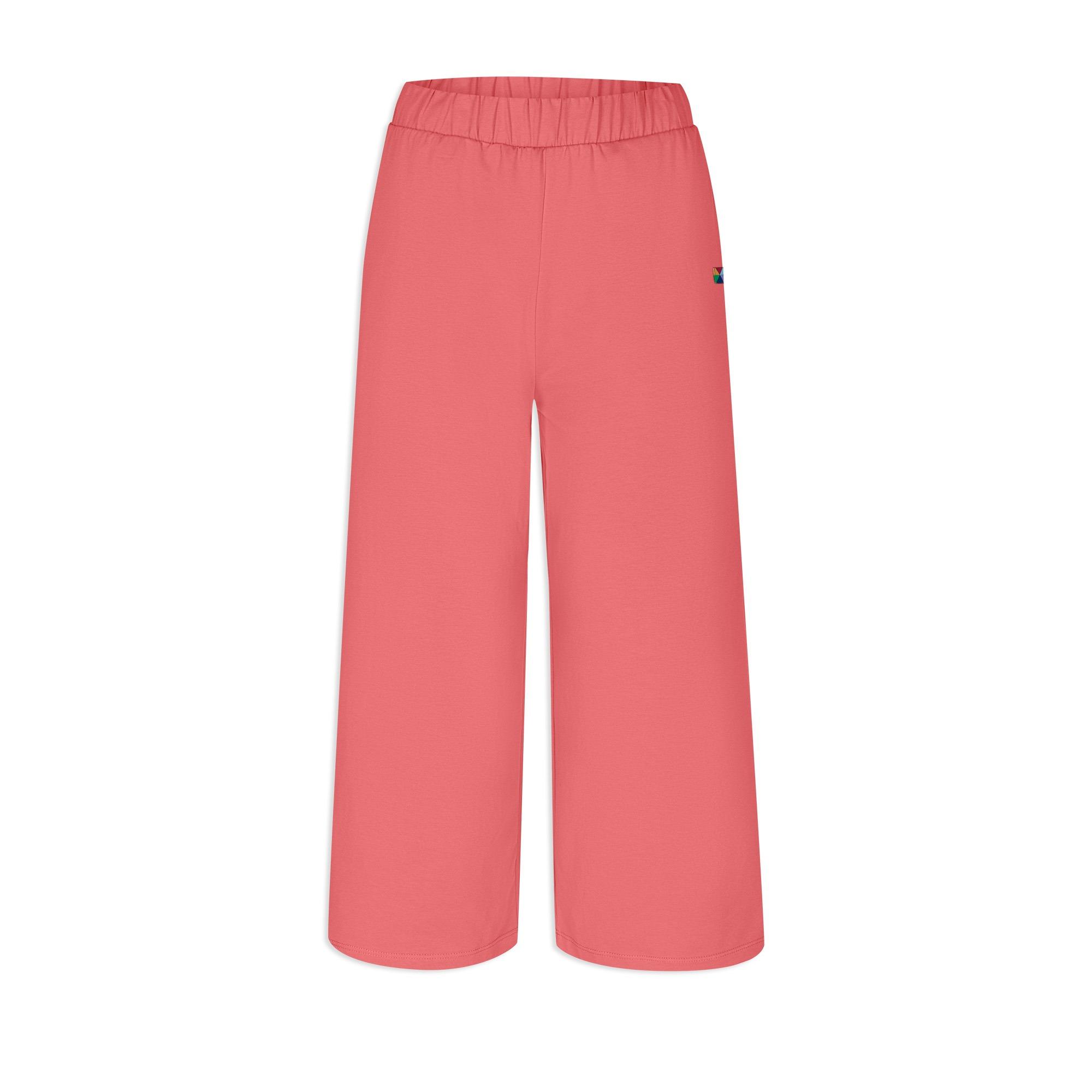 Coral culotte trousers Women