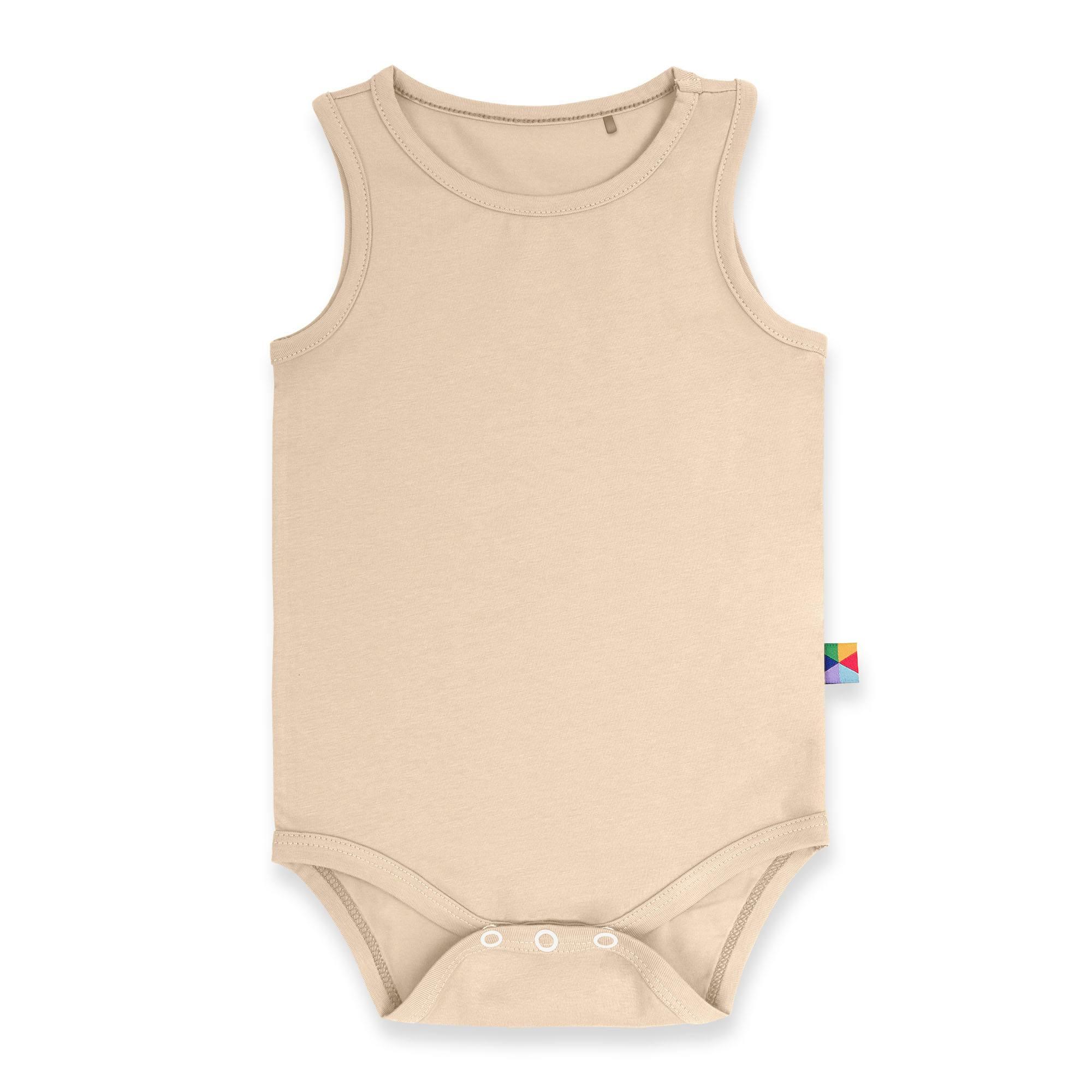 Beige sleveless bodysuit